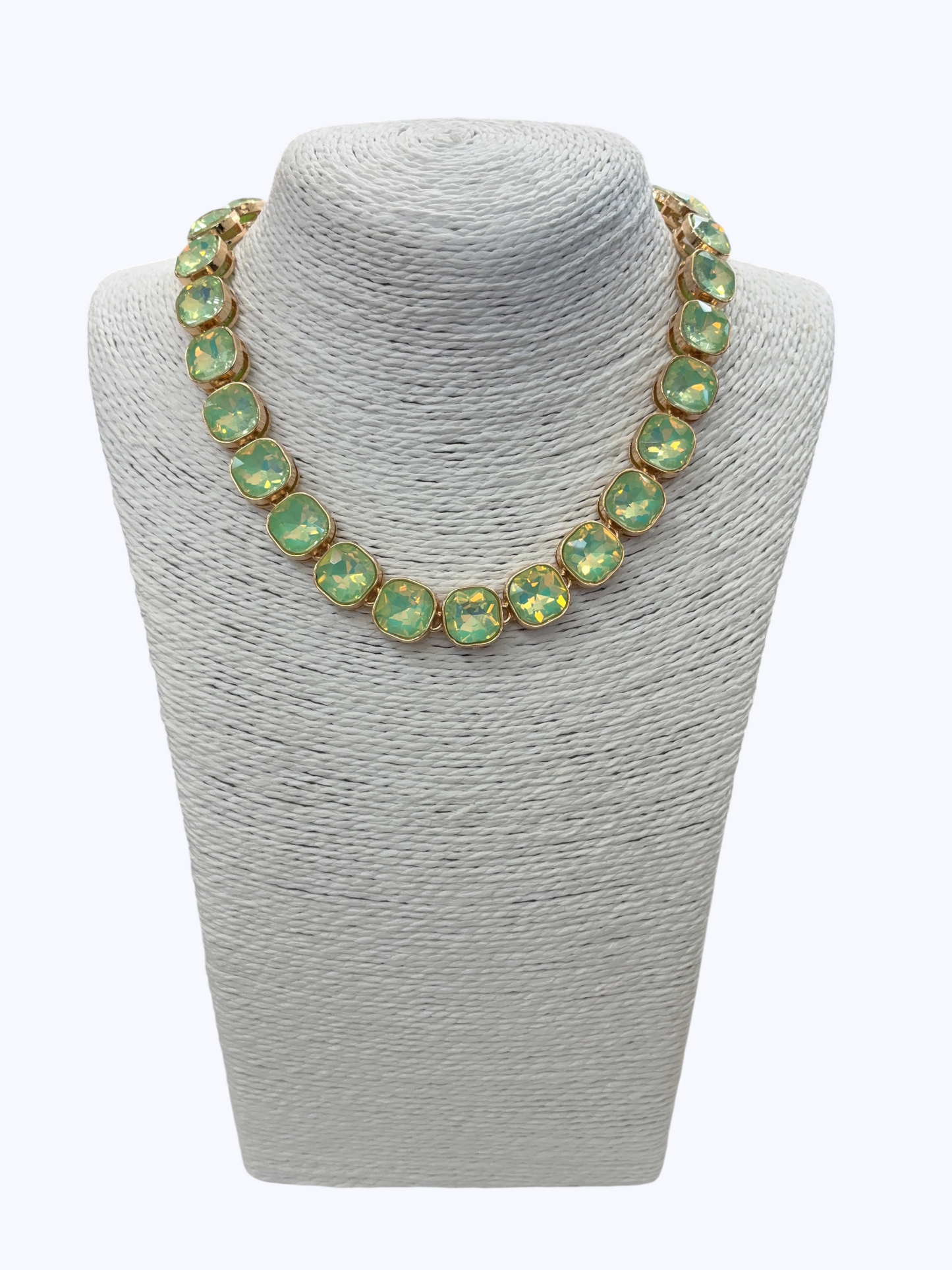Opal Stone Link Necklace | N5375