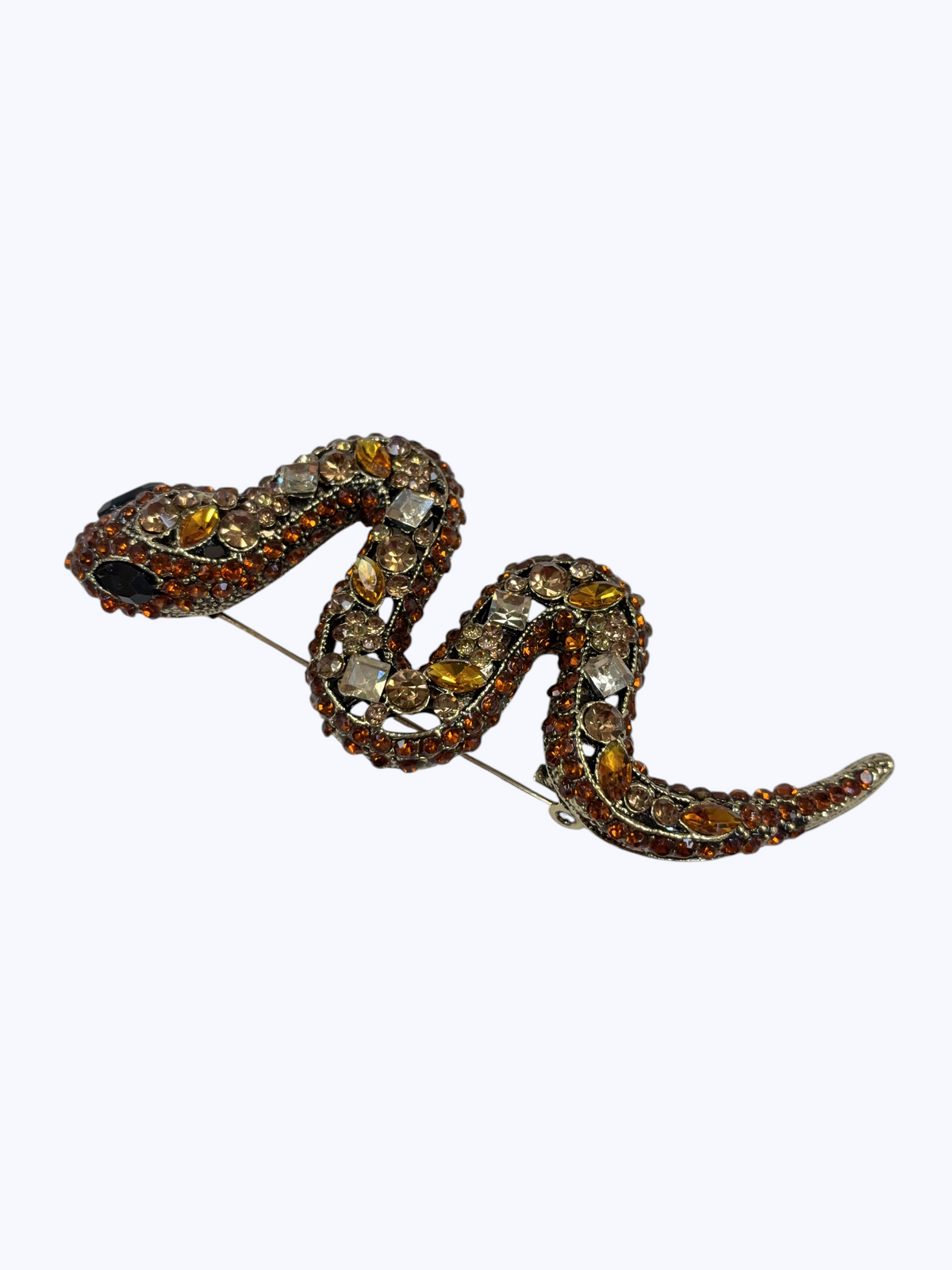 Jeweled Snake Brooch | BR0069
