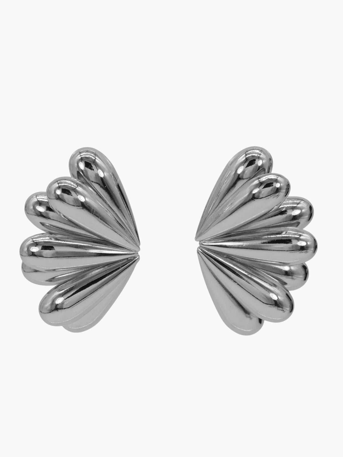 Modern Fan Stud Earrings | E2646