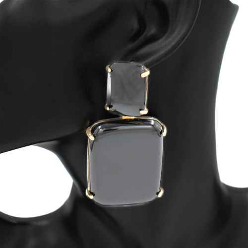 E2550 | Bold Acrylic Drop Earrings | KE1117