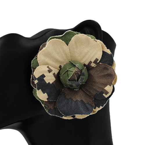 Camouflage Flower Earrings | E2640