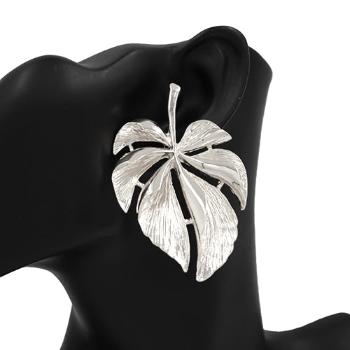 E1298 KE4320 Leaf Drop Earrings