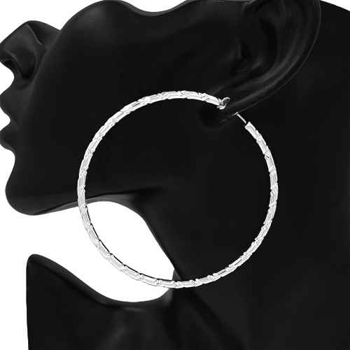 E1696 KE4501 Circle Hoop Earrings