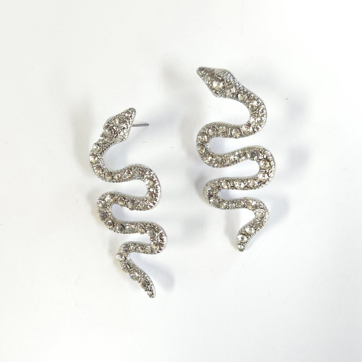E1674 KE5145 Snake Drop Earrings