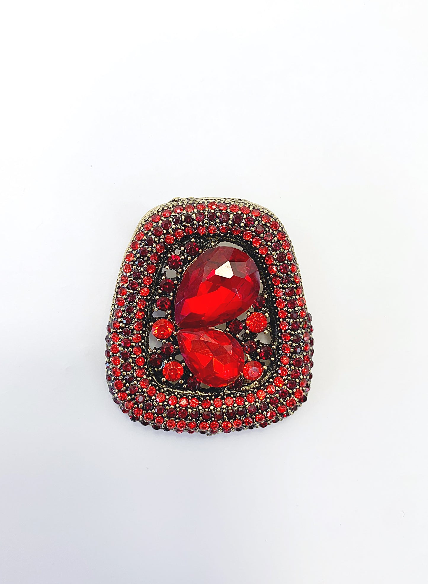 Jeweled Gemstone Brooch | BR0067