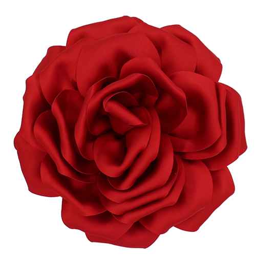 Oversized Fabric Rose Brooch | BR0503