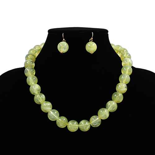 Classic Polished Beads Necklace Set | N5408
