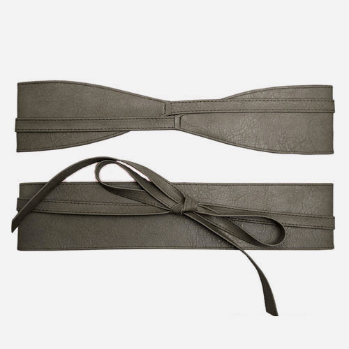BL1005 LT5010 WRAP AROUND FAUX LEATHER BELT