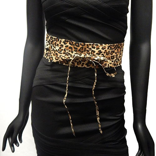 BL1006 LT5078 WRAP AROUND FAUX LEATHER BELT