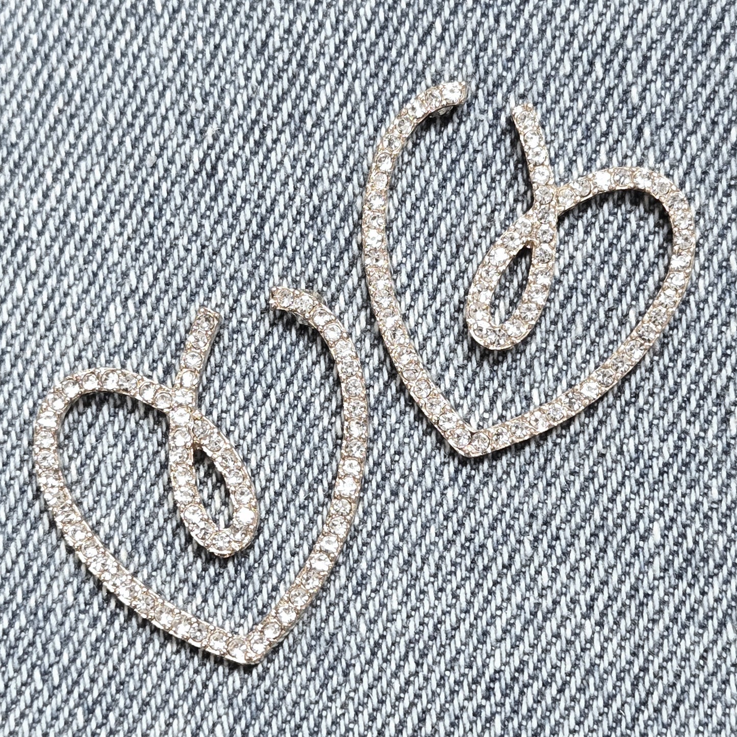 E1318 ME11091 Heart Love Shape Drop Earrings