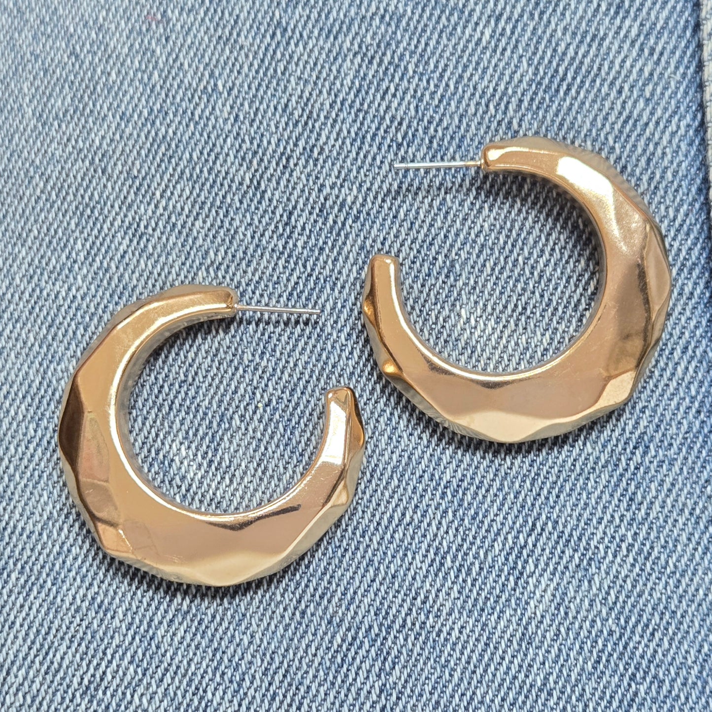 E1412 ME11178 Circle Hoop Earrings