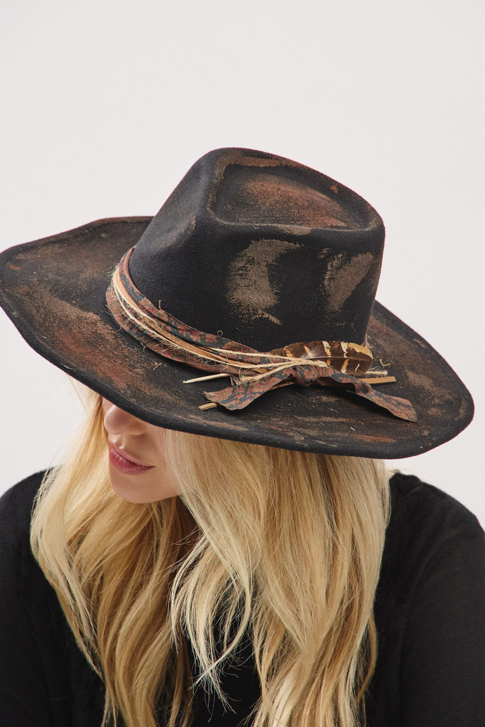 HT0053 MH0244 Fedora Hat