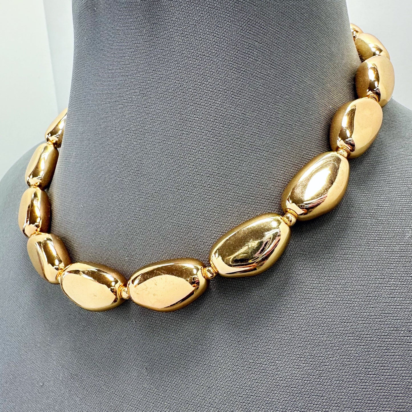 N0532 | Oversized Pebble Necklace Set | MN90057