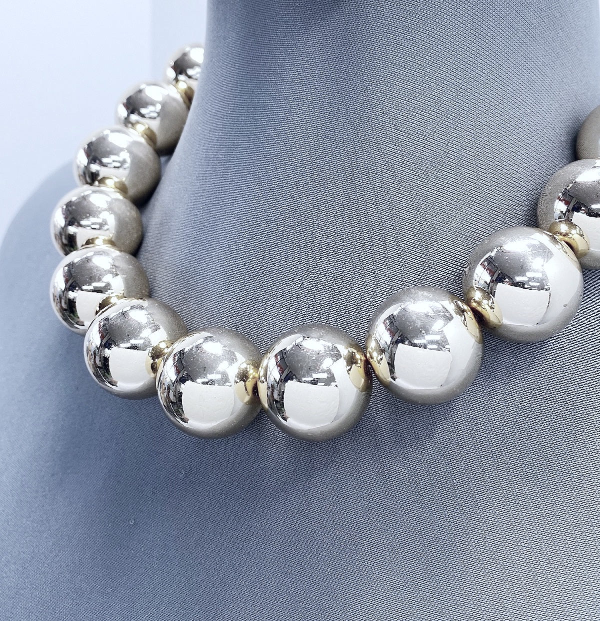 N3106 | Polished Bead Necklace | YS2591