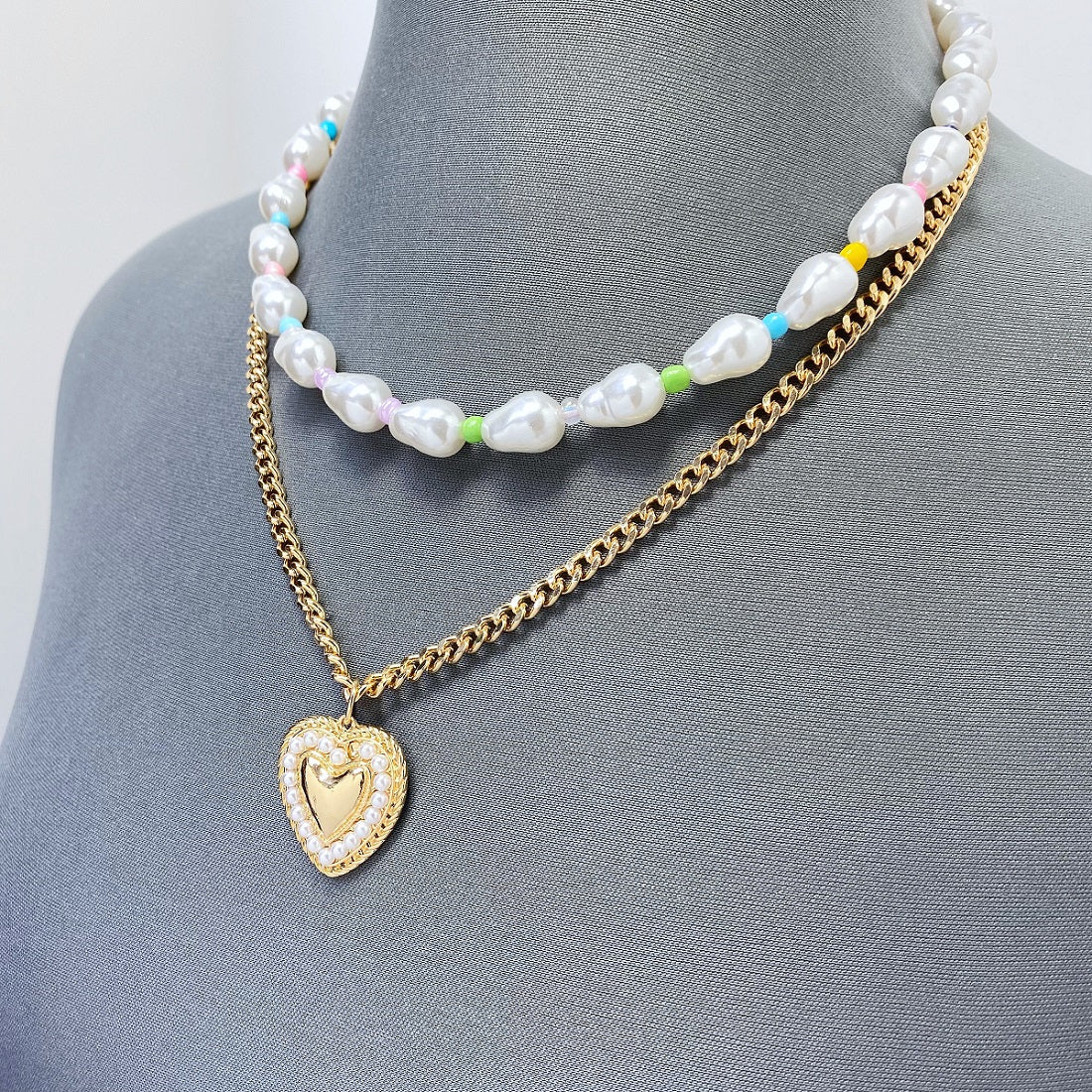 N0661 25N1216 Layered Necklaces