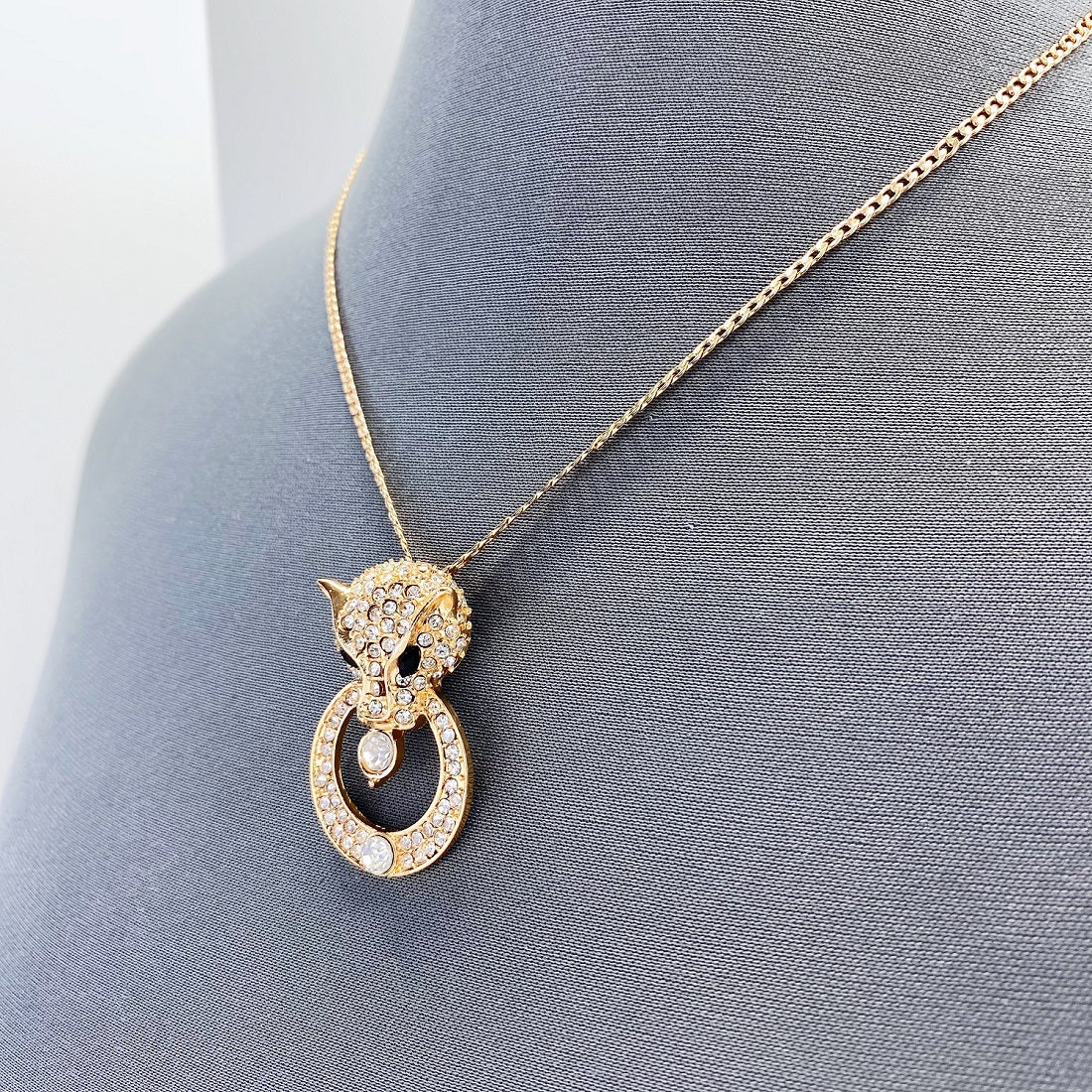 N3163 | Leopard Pendant Necklace Set | KS3092