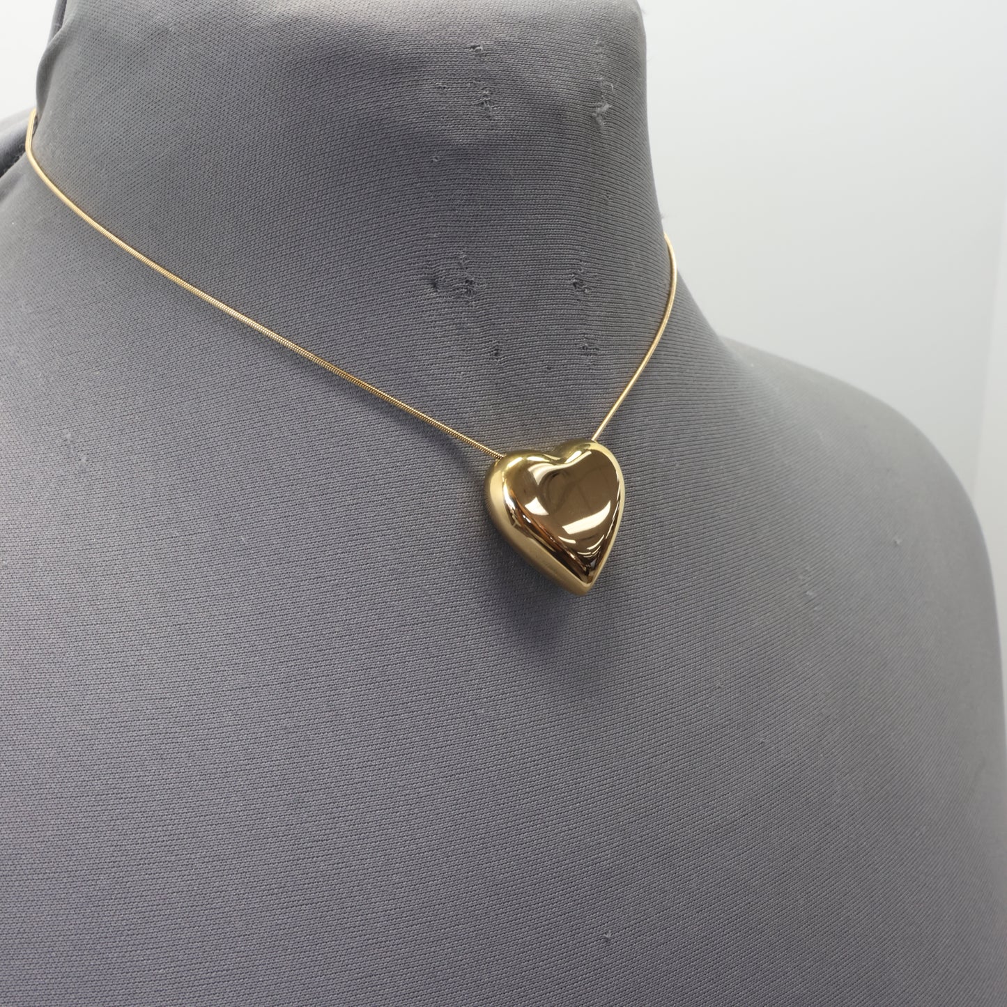 Classic Polished Heart Necklace | N3211