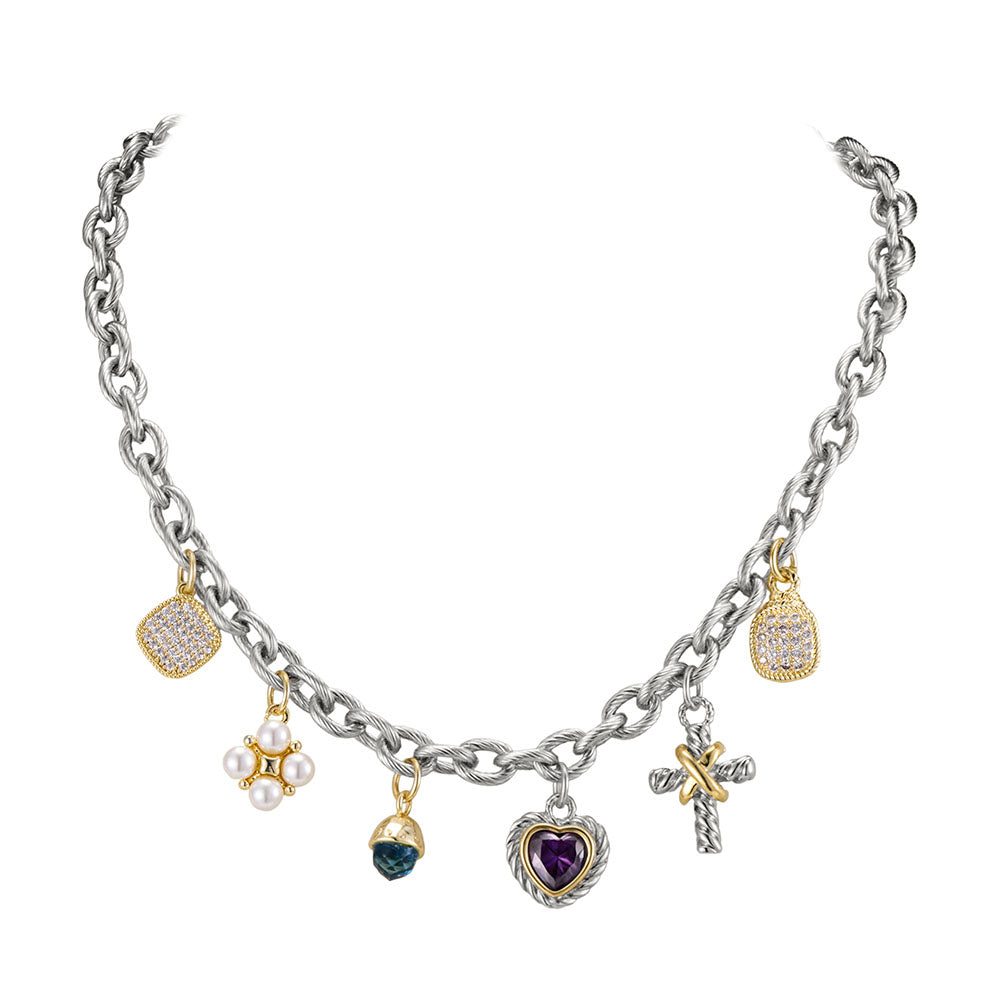 N0755 NE10059 Charms Necklace