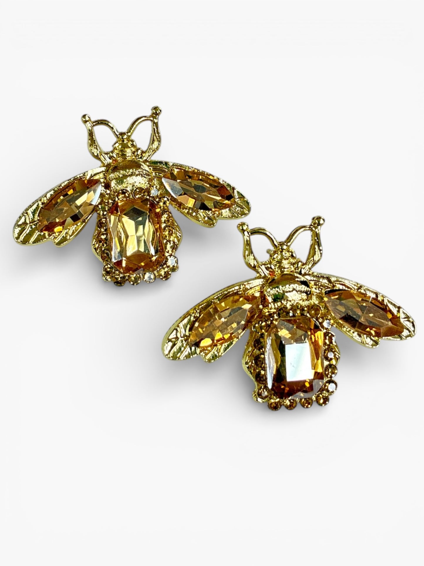 E2230| Jeweled Bee Earrings |ER2611