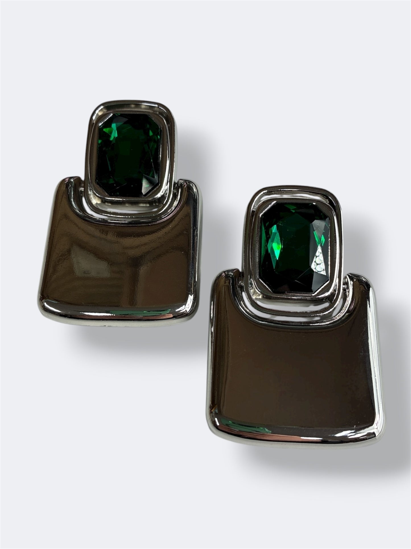 E2229| Square Crystal Stone Earrings |ER2610