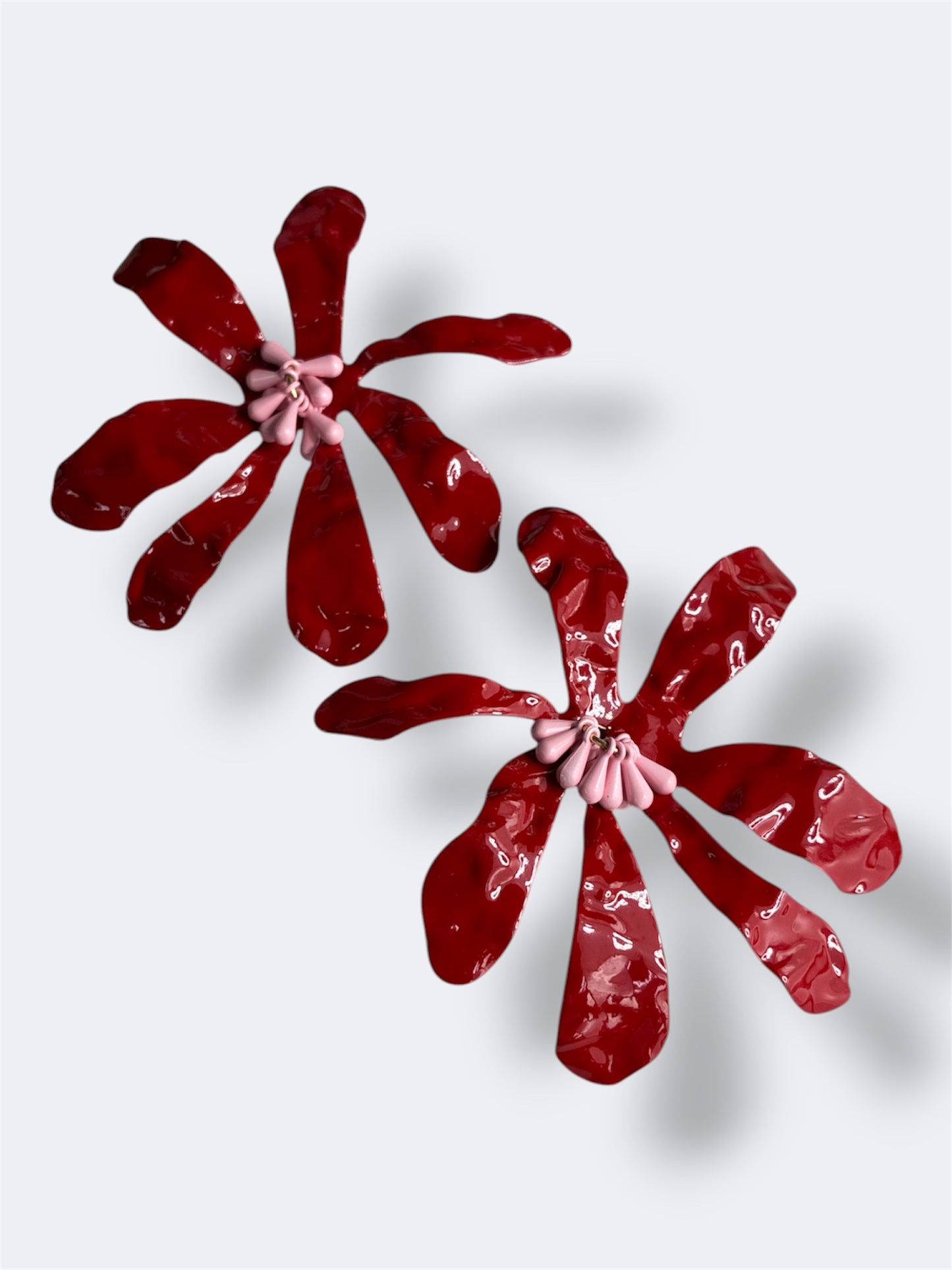 E2224 | Acrylic Petal Earrings |ER2605