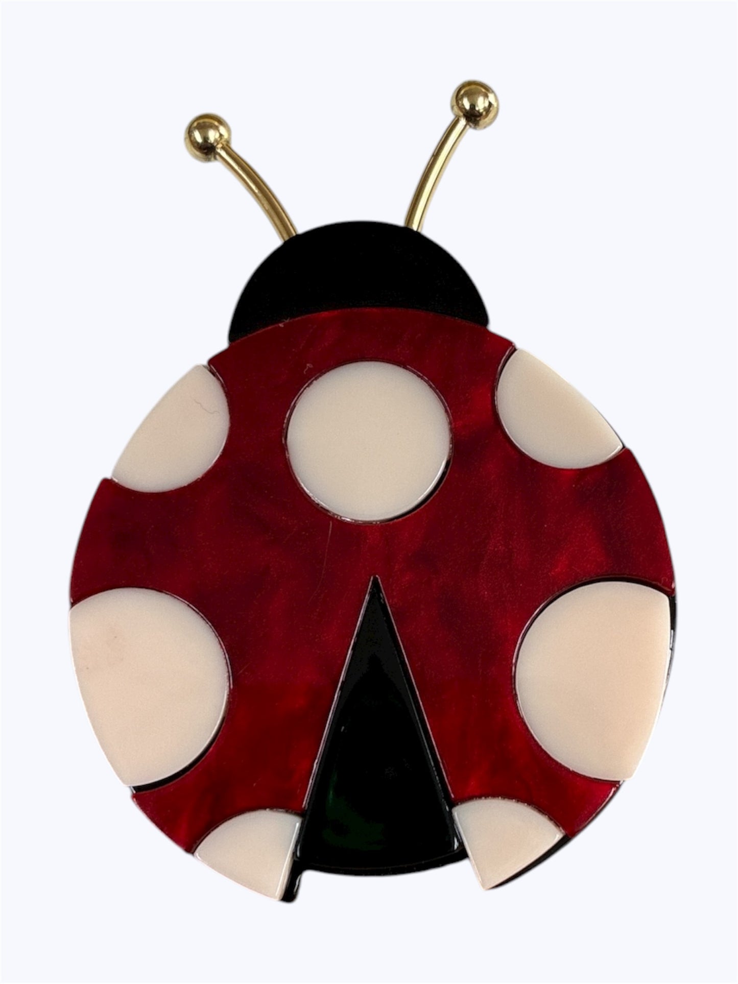 BR0328 | Polka Dot Ladybug Brooch | G0-3-824