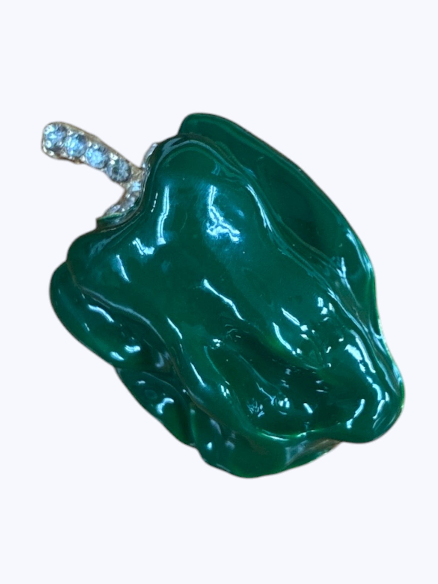 BR0384 | Bell Pepper Charm Brooch | Q0-2-6744