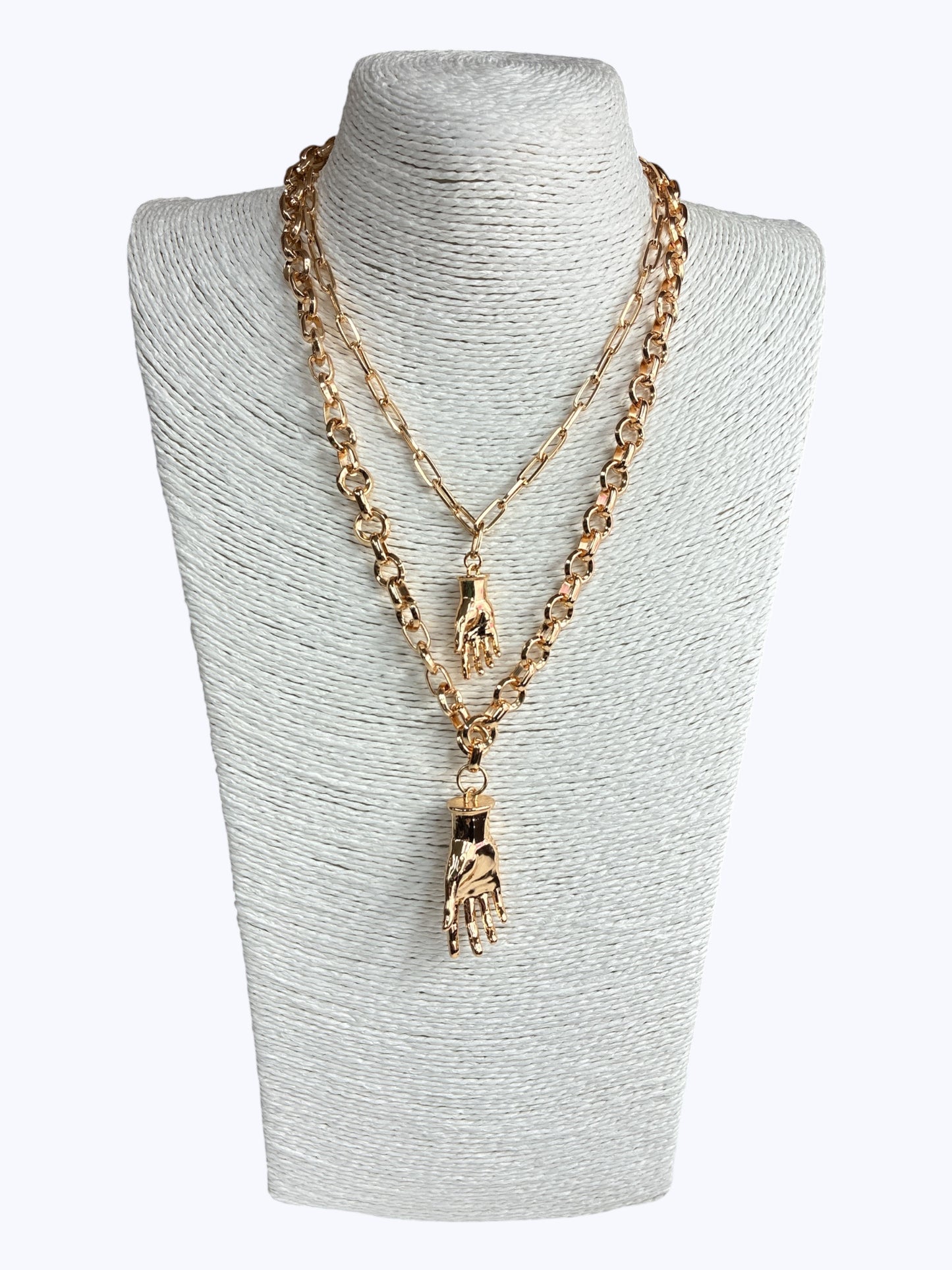 N5080 | Double Layer Statement Necklace | 25N1659