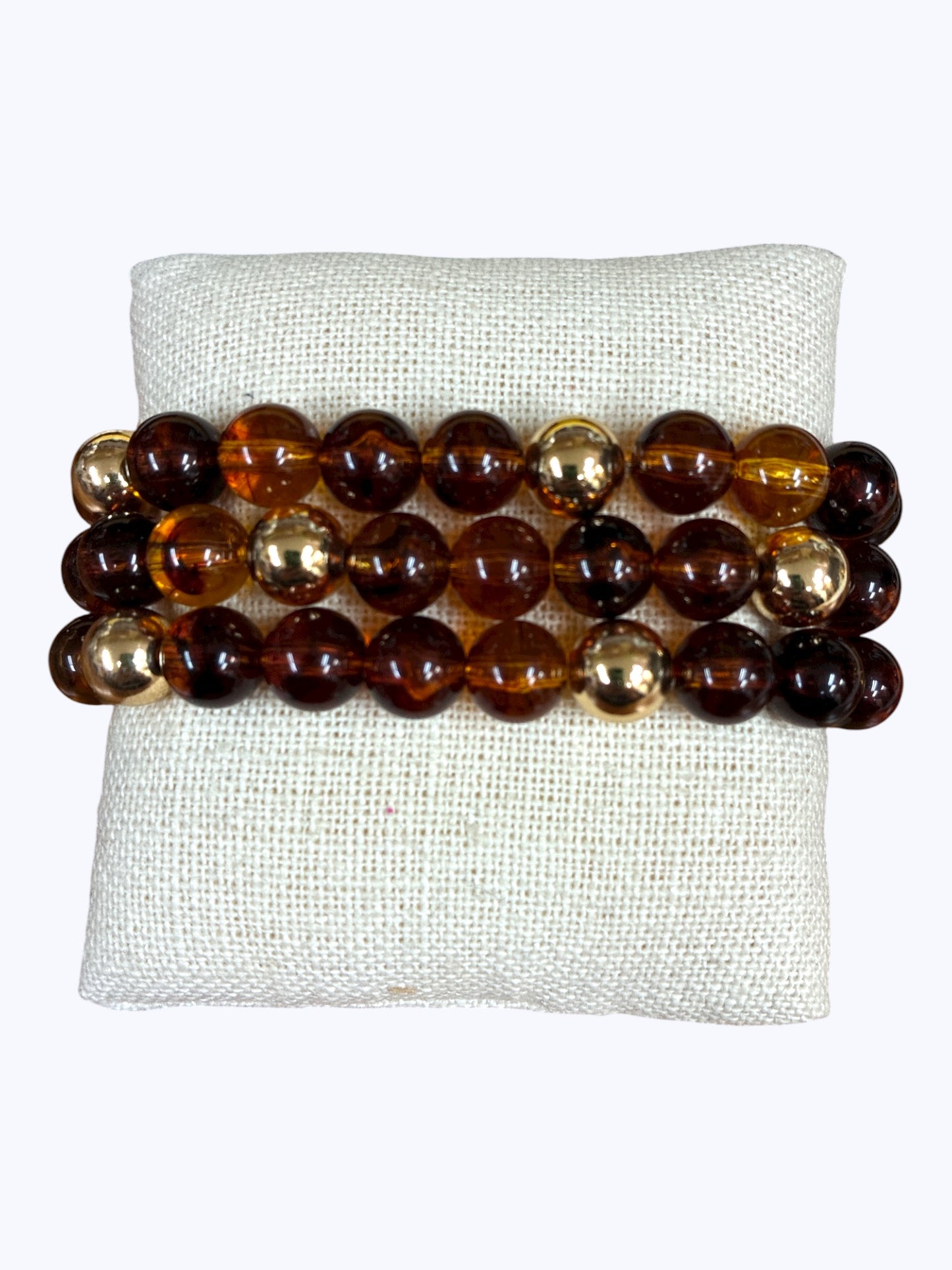 B0383 | Acrylic Beaded Bracelet | IB0105TORG