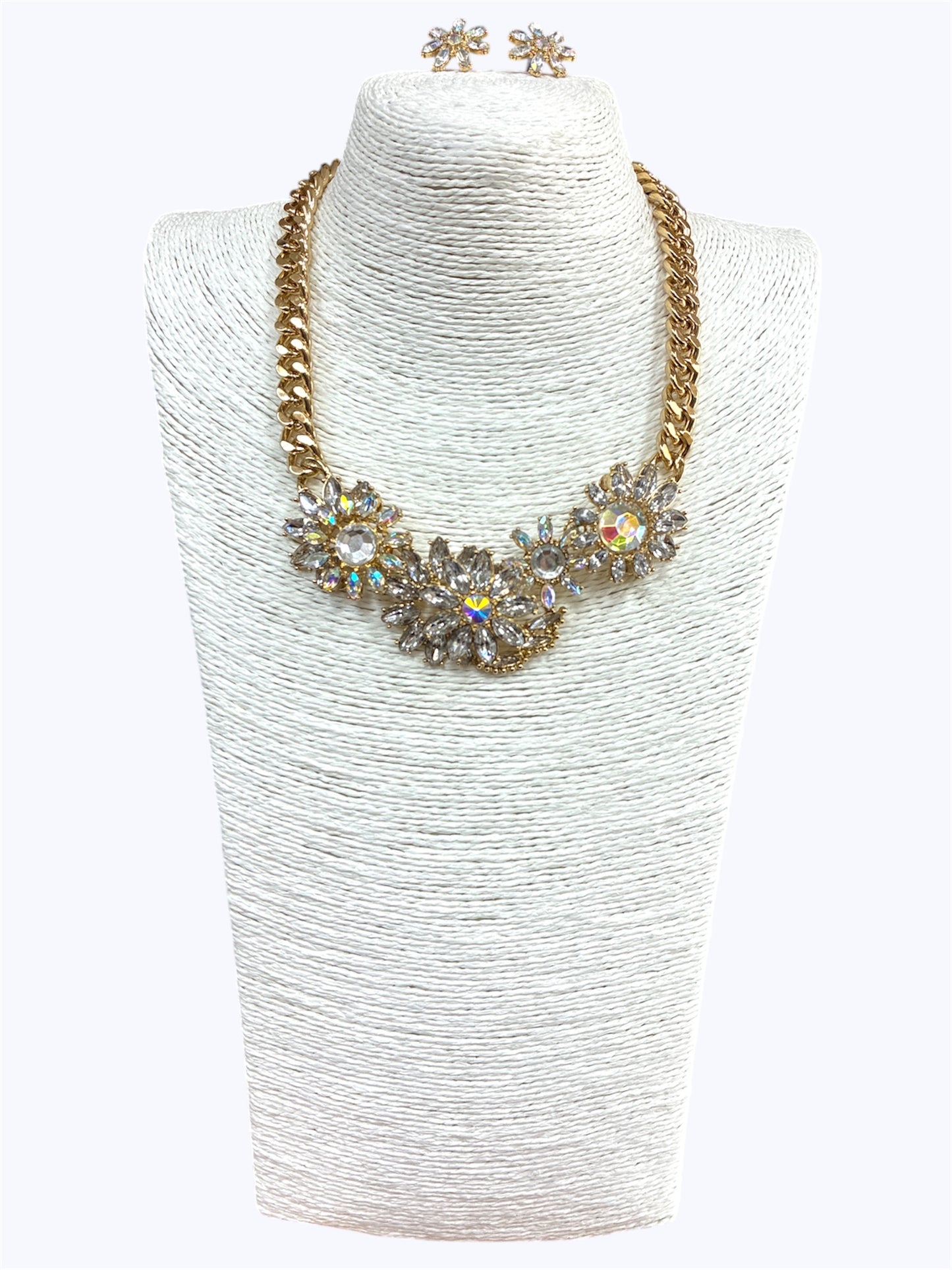 N3174 Crystal Stone Necklace |TNE1534