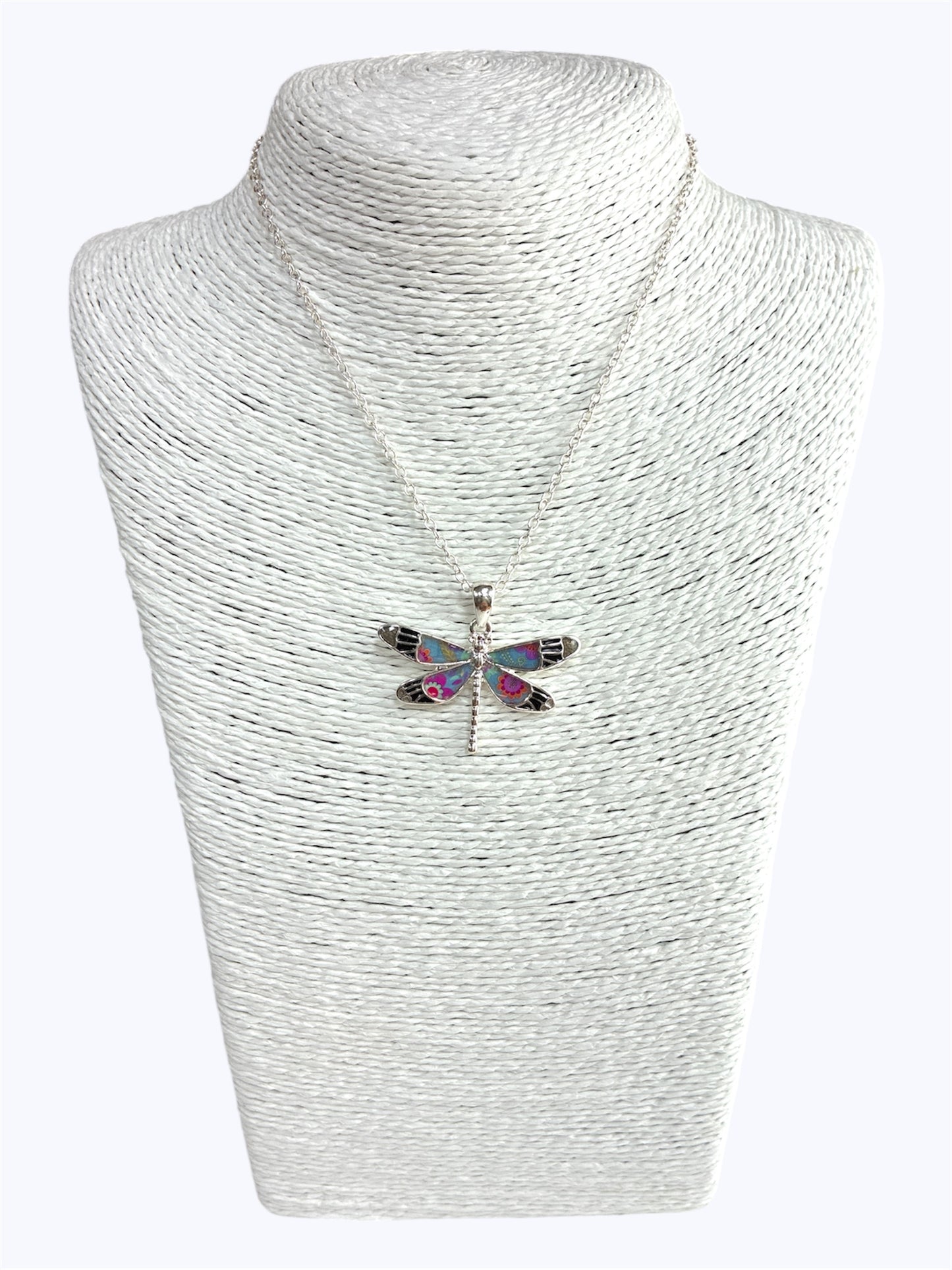 N0567|Multi Color Dragonfly Necklace |AN3023