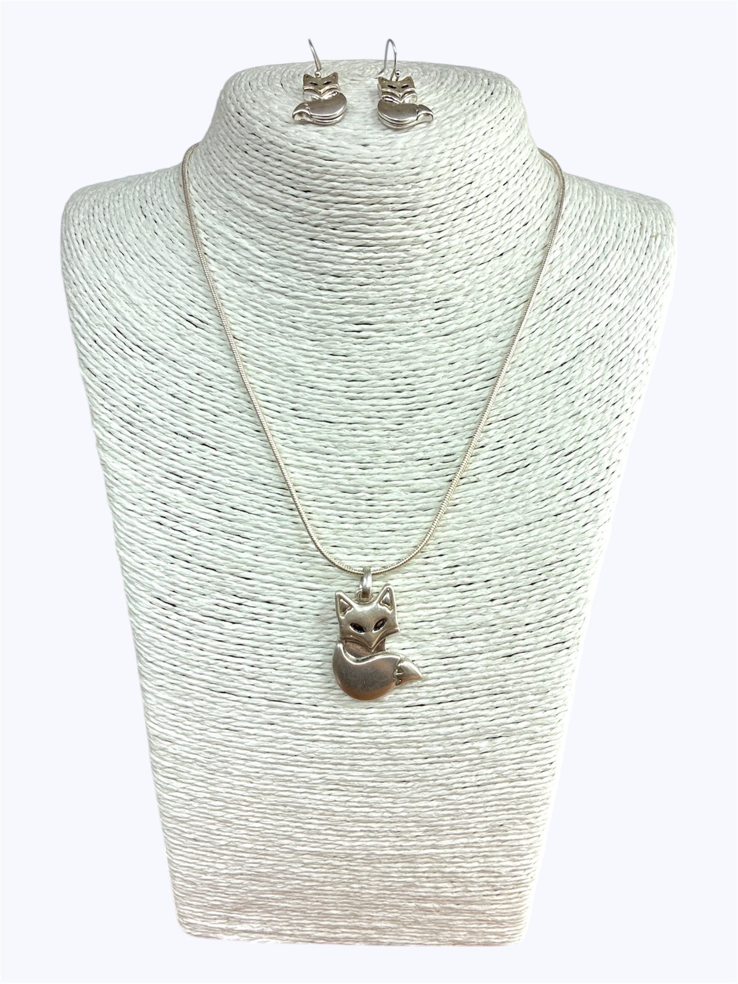 N0439| Animal Fox Shape Pendant Necklace|AS6336