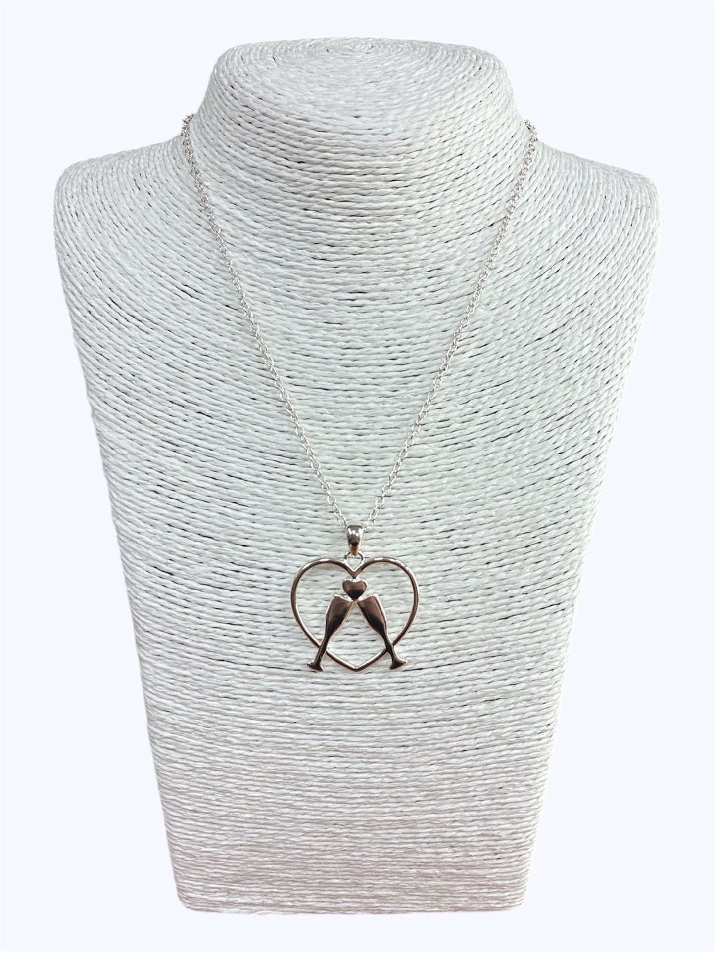 N0473 |Heart Design Pendant Necklace |AN2909