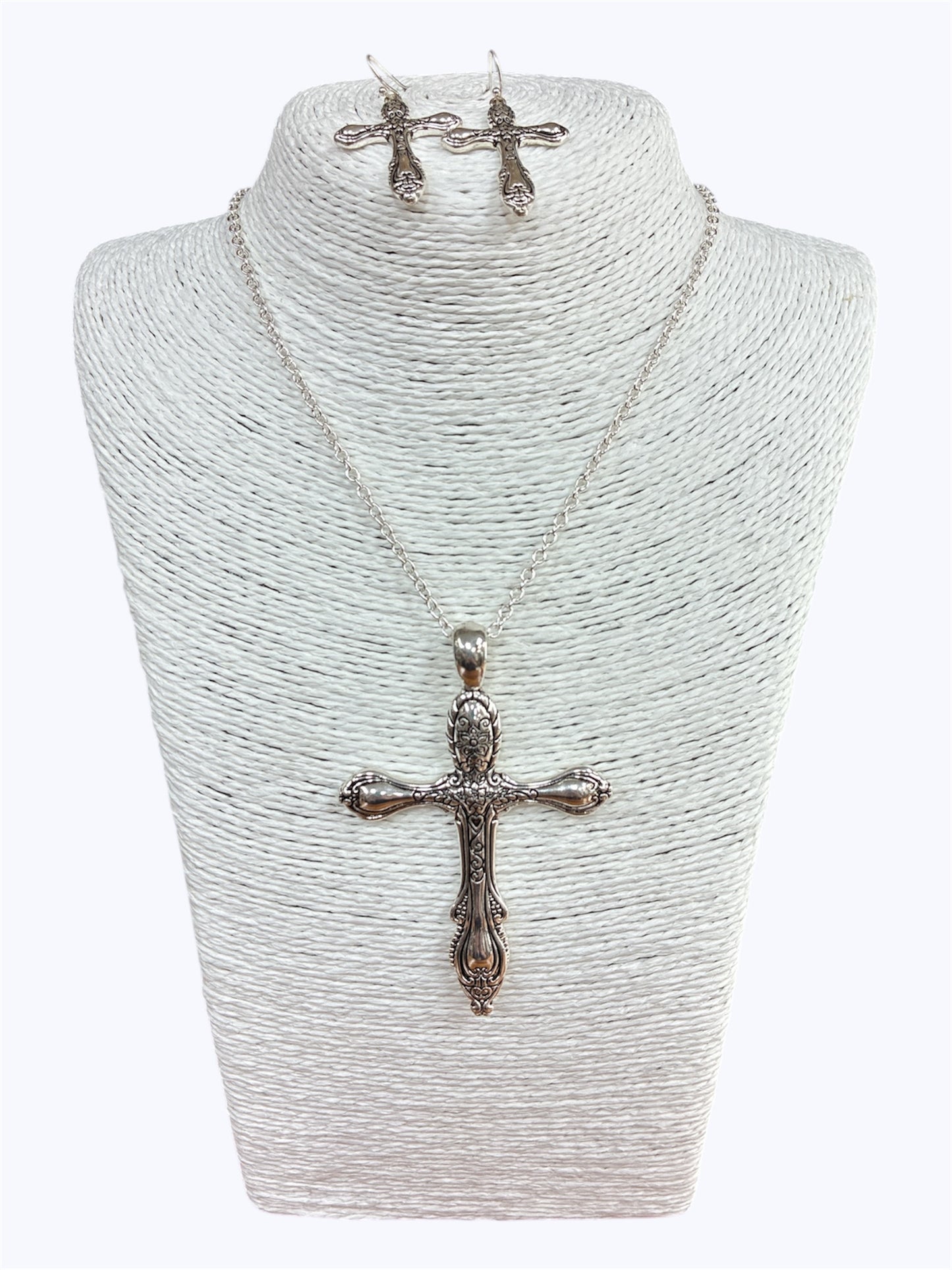 N0411 | Cross Shape Pendant Chain Necklaces|AS6869