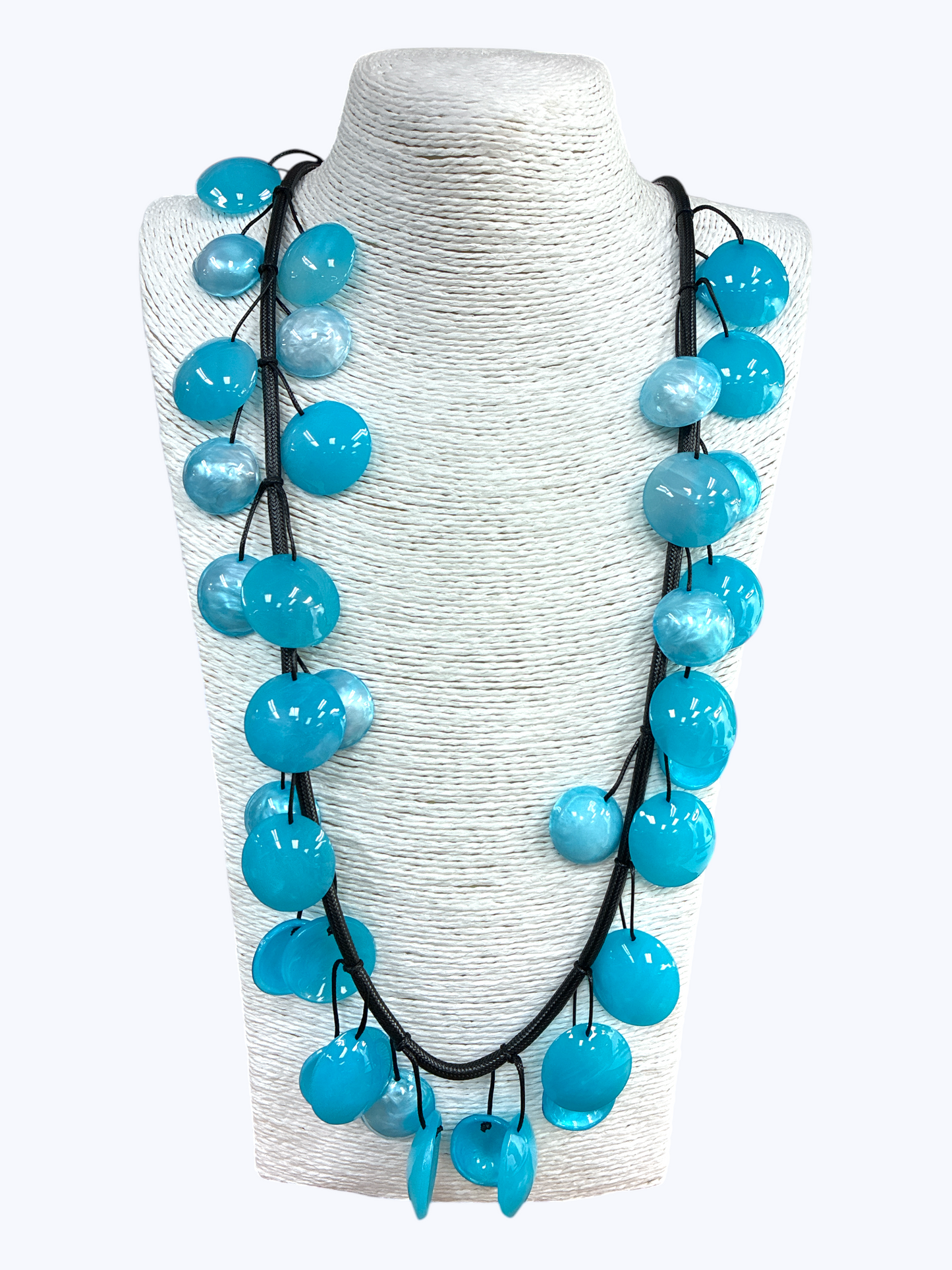 N5109 | Acrylic Beaded Long Necklace |APD9995