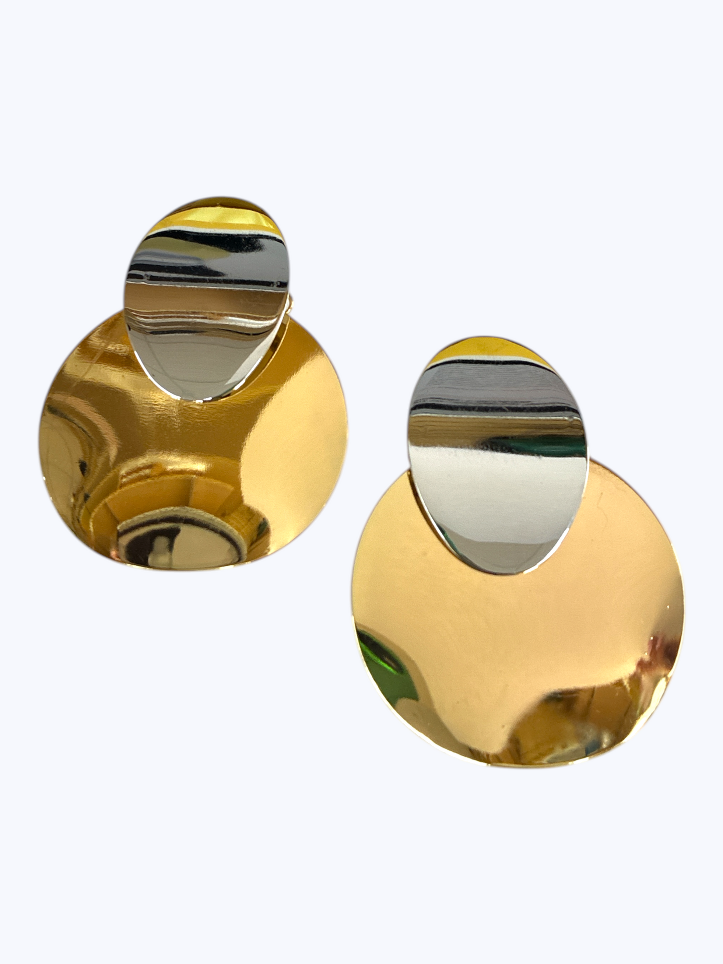 E0077 | Sculpted Disc Earrings | KE2926