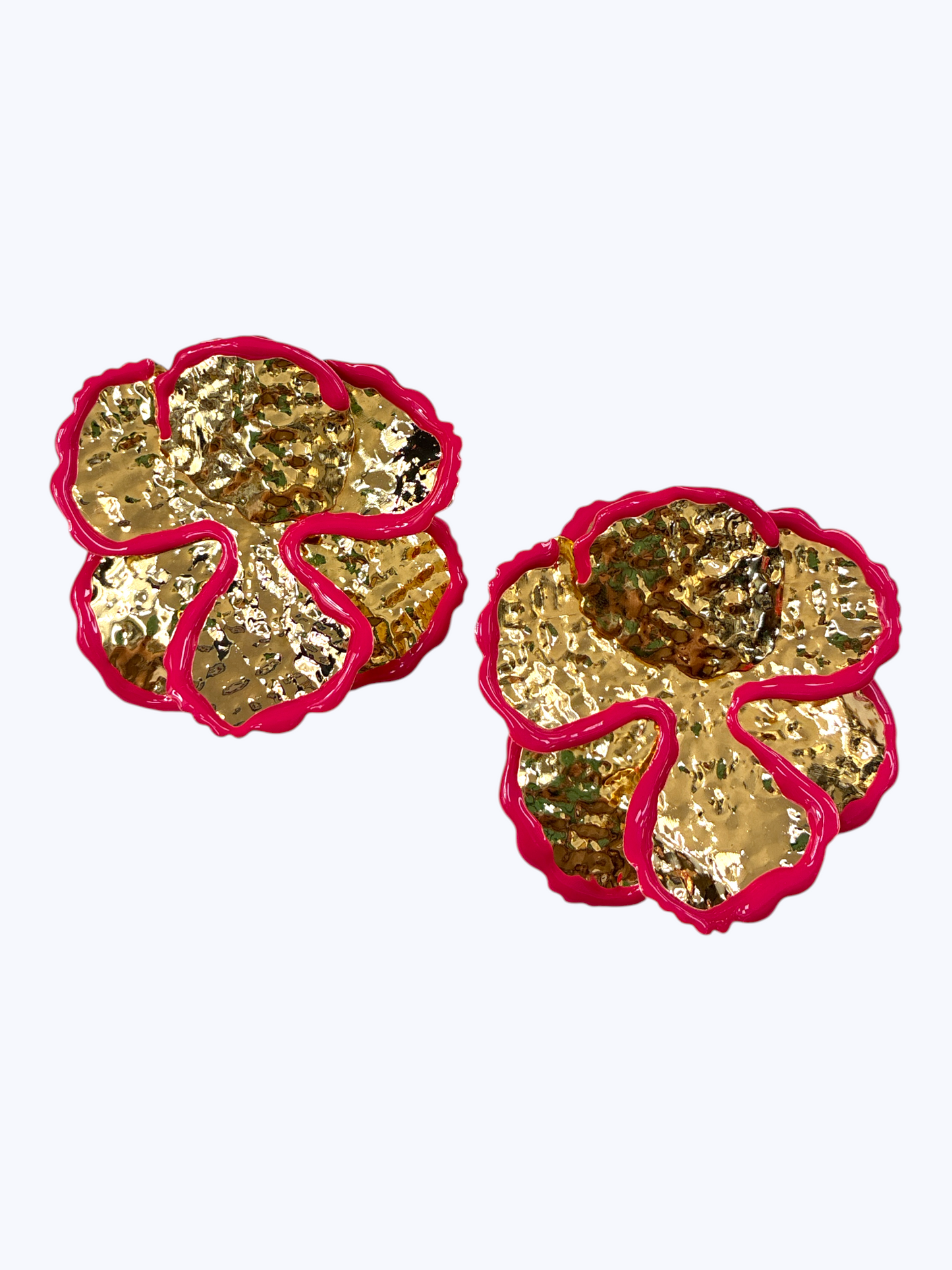 E2360 | Floral Statement Stud Earrings | KE2817