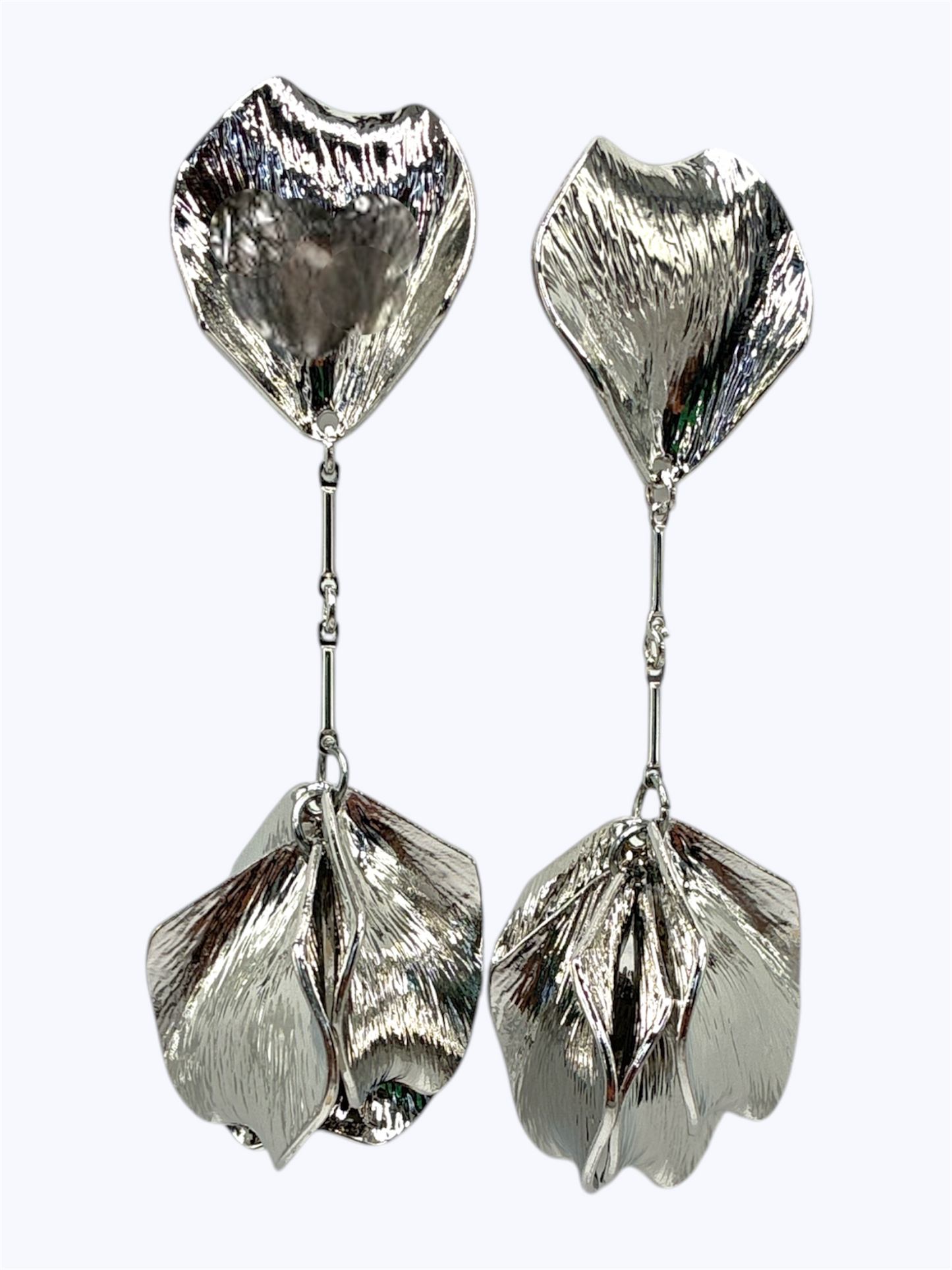 E2370 | Floral Leaf Shaped Drop Earrings | ER2672