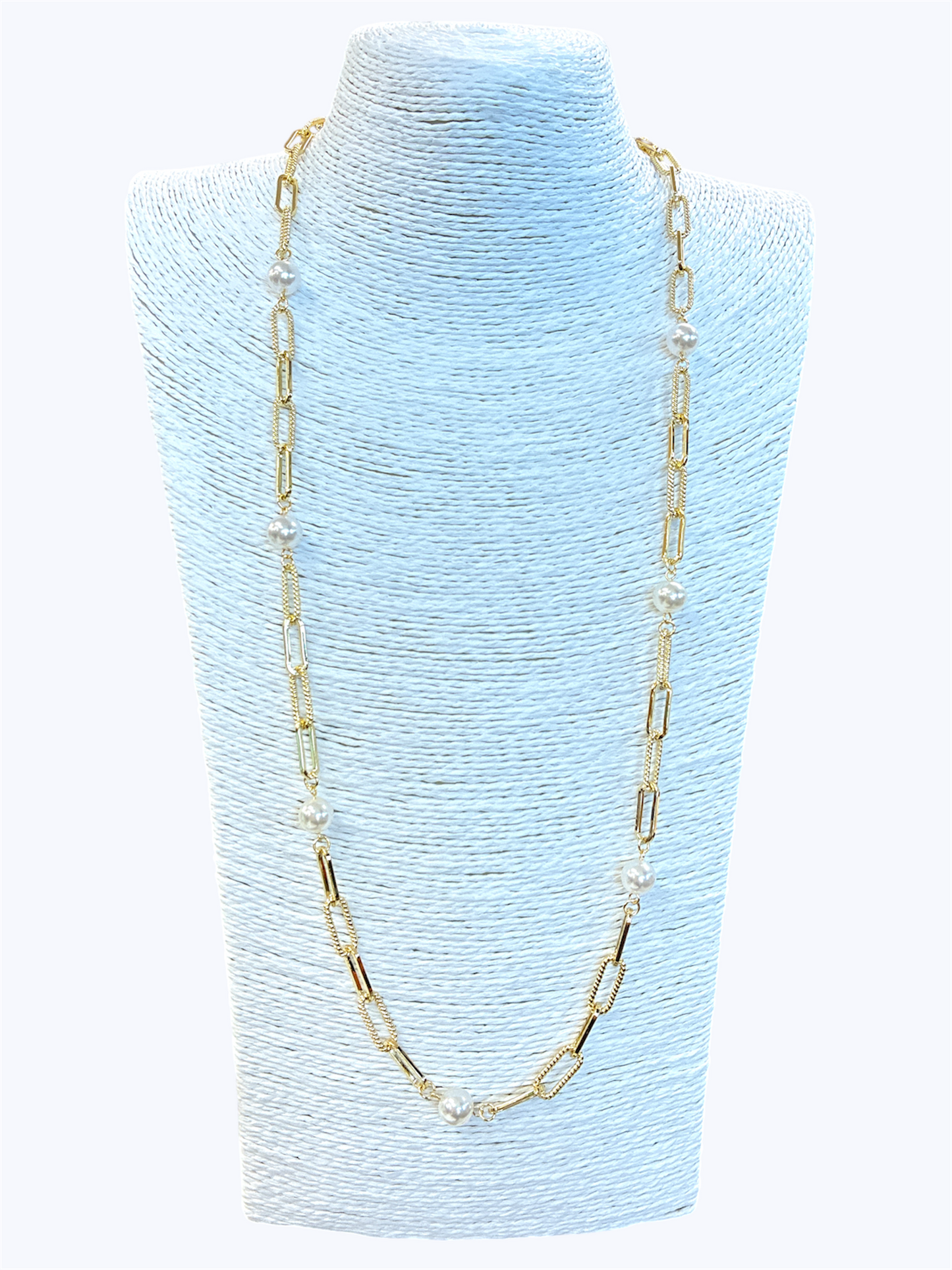 N0741 | Classic Pearl Station Necklace | NE8573