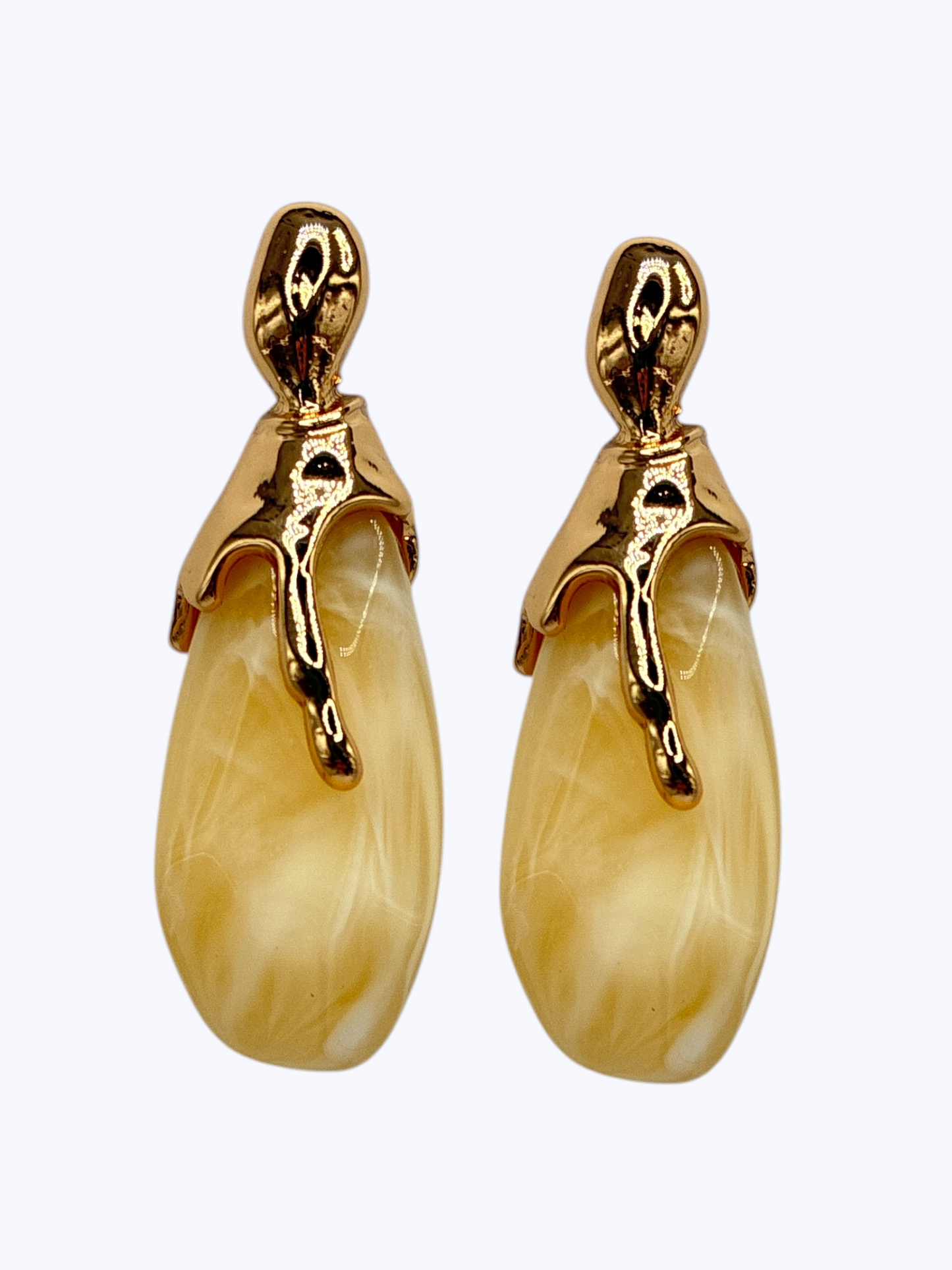 E2496 | Artistic Teardrop Earrings | 25E7134