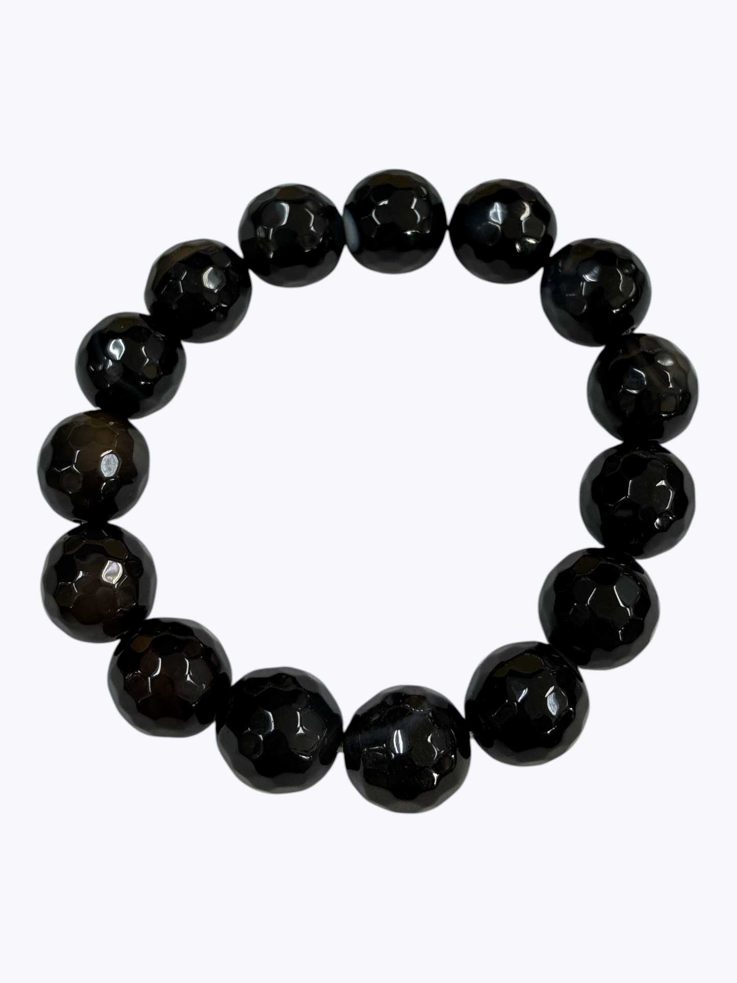 SB-SSB Obsidian Natural Stone Bracelet