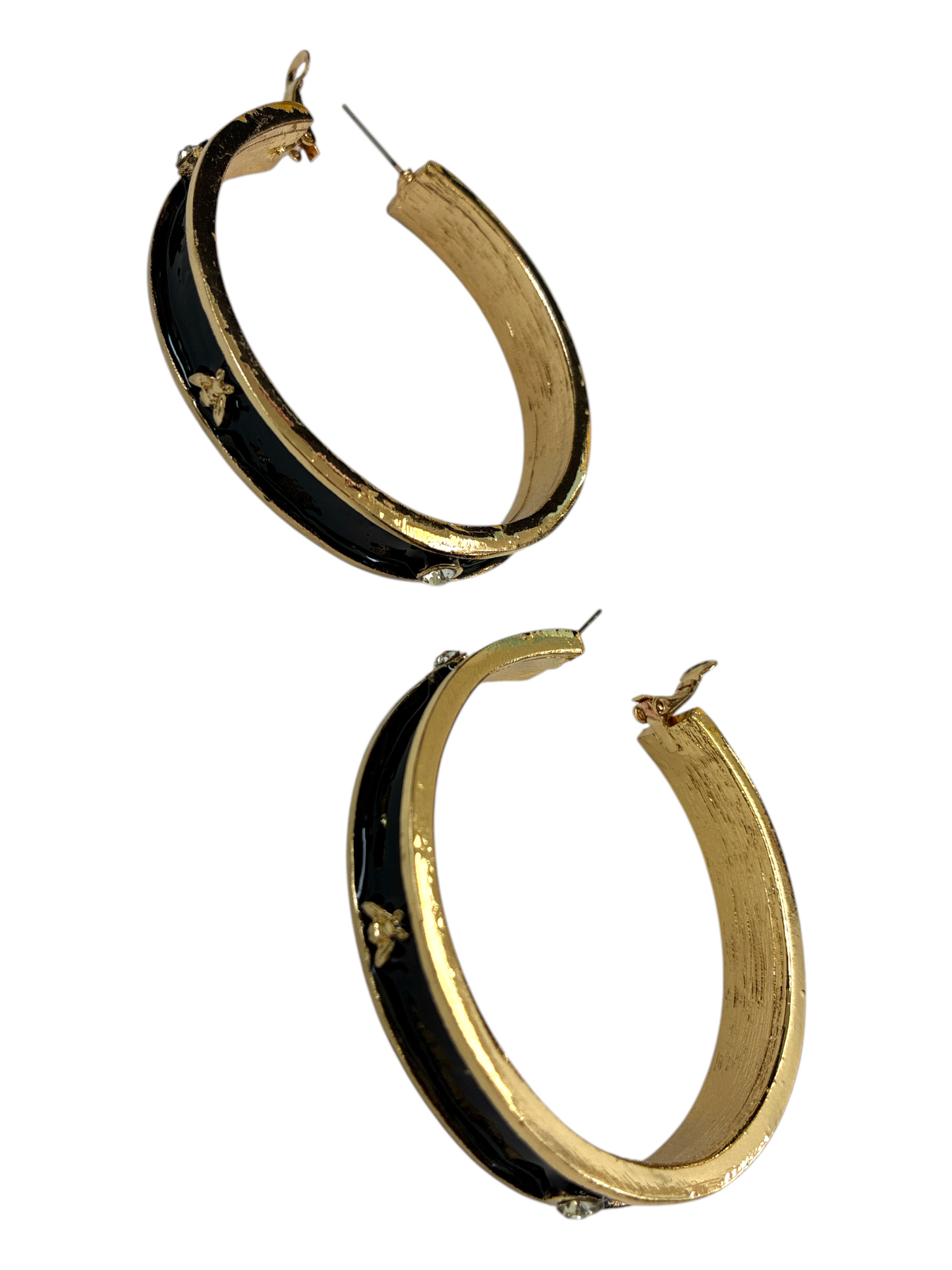Bee Large Hoop Earrings | E2563