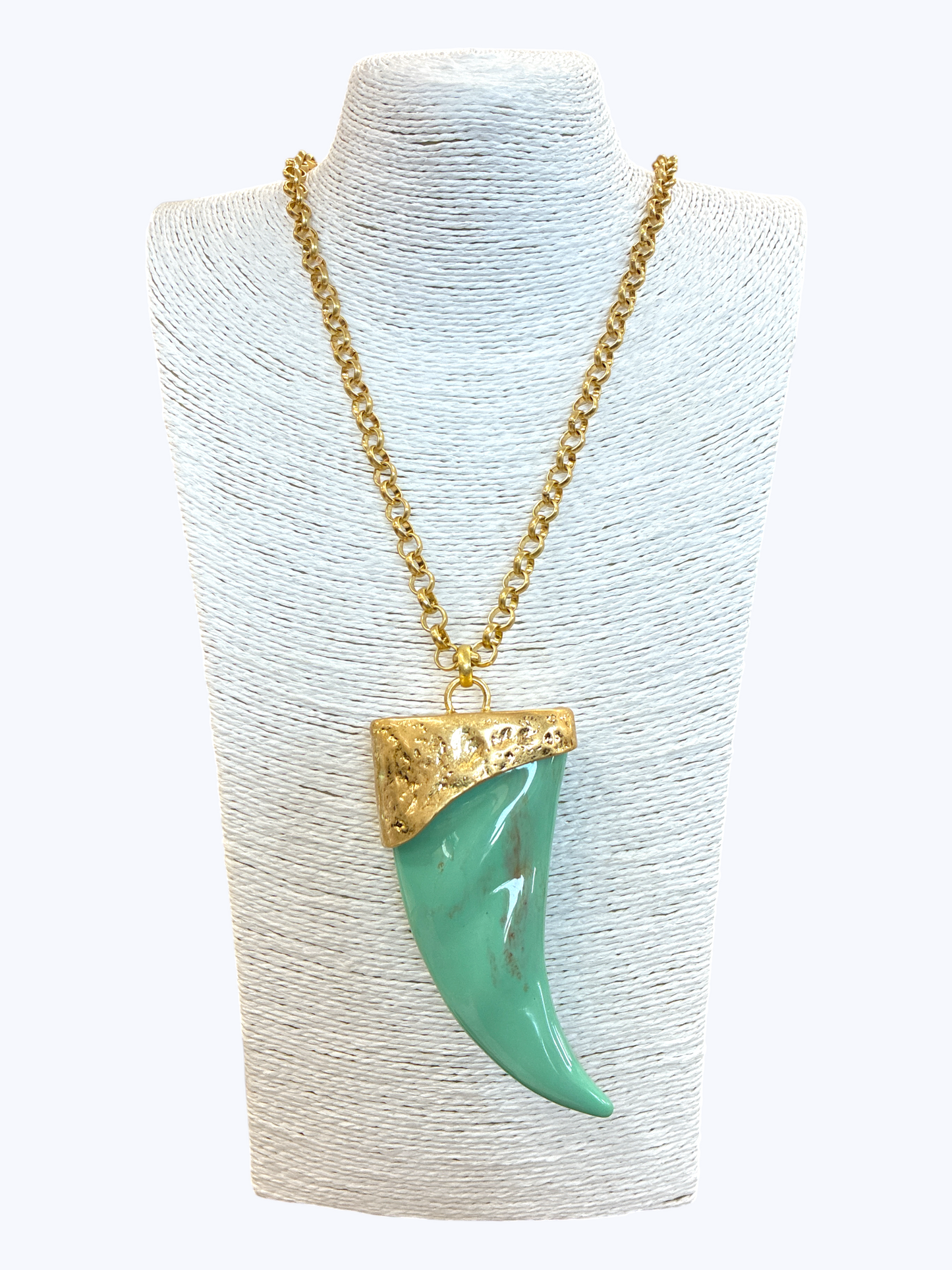 N5121 | Tribal Horn Statement Necklace | KS2280