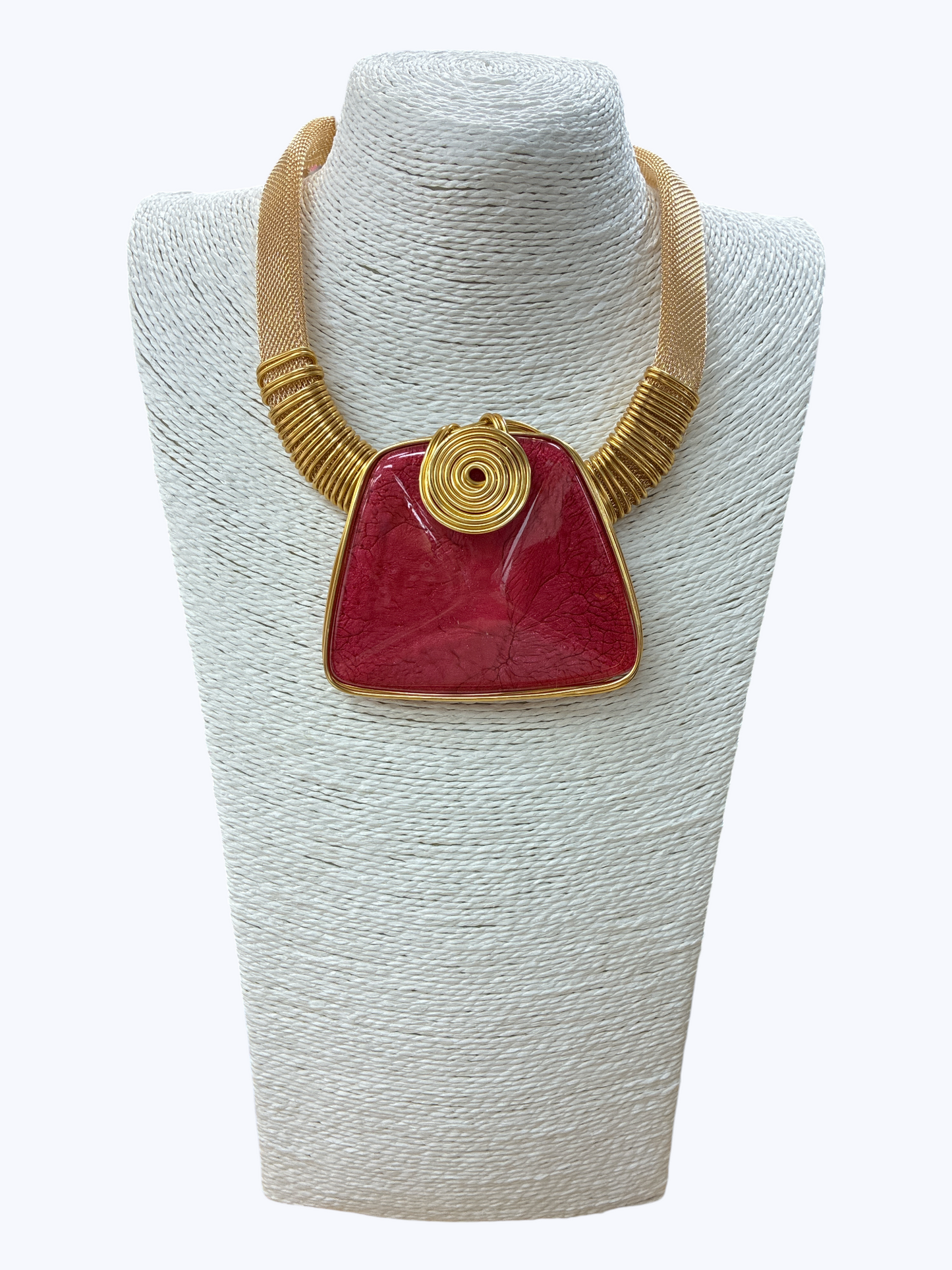 Wire Wrapped Pendant Necklace | N5276