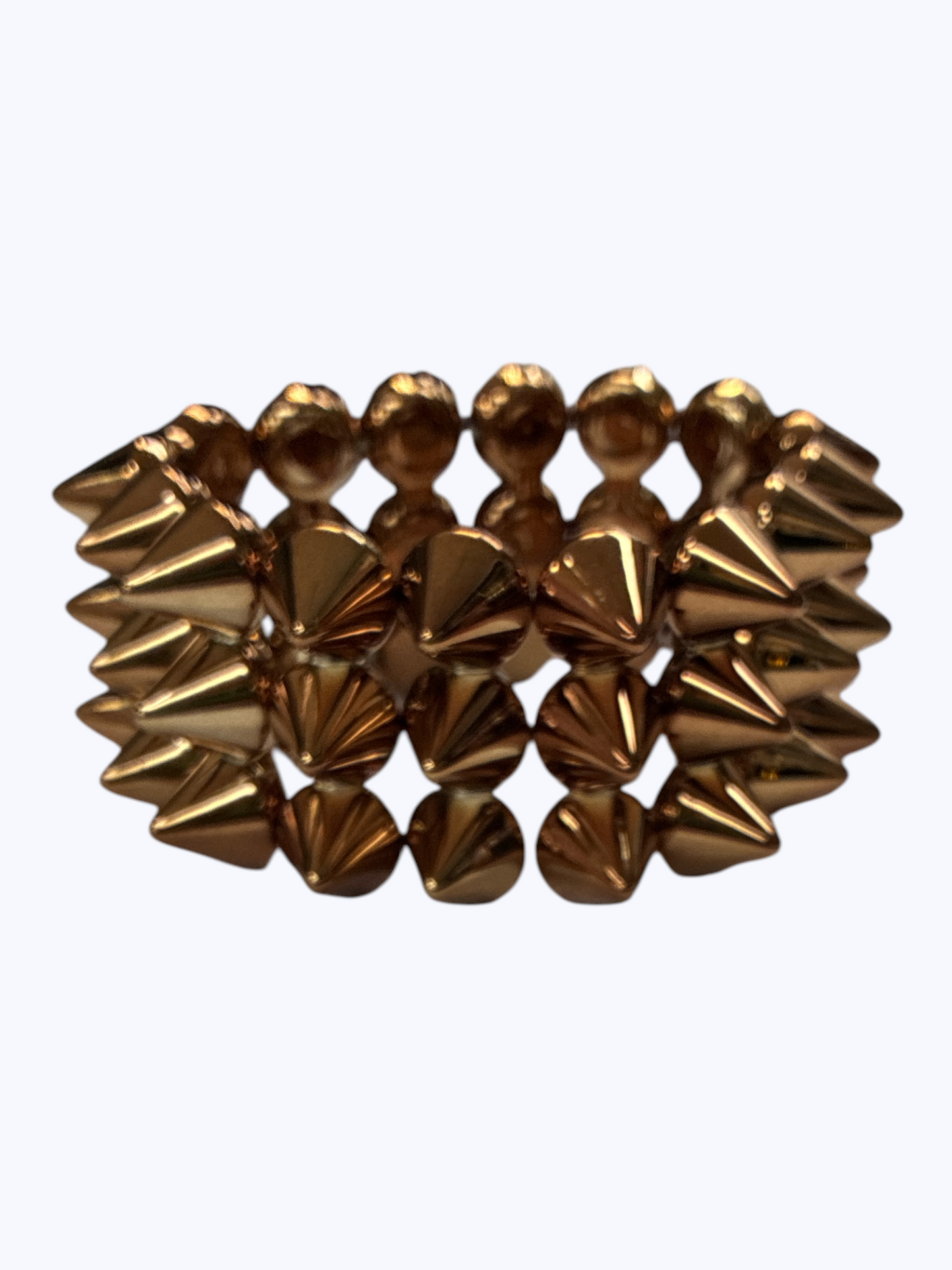 Metallic Spike Stretch Bracelet - B0538
