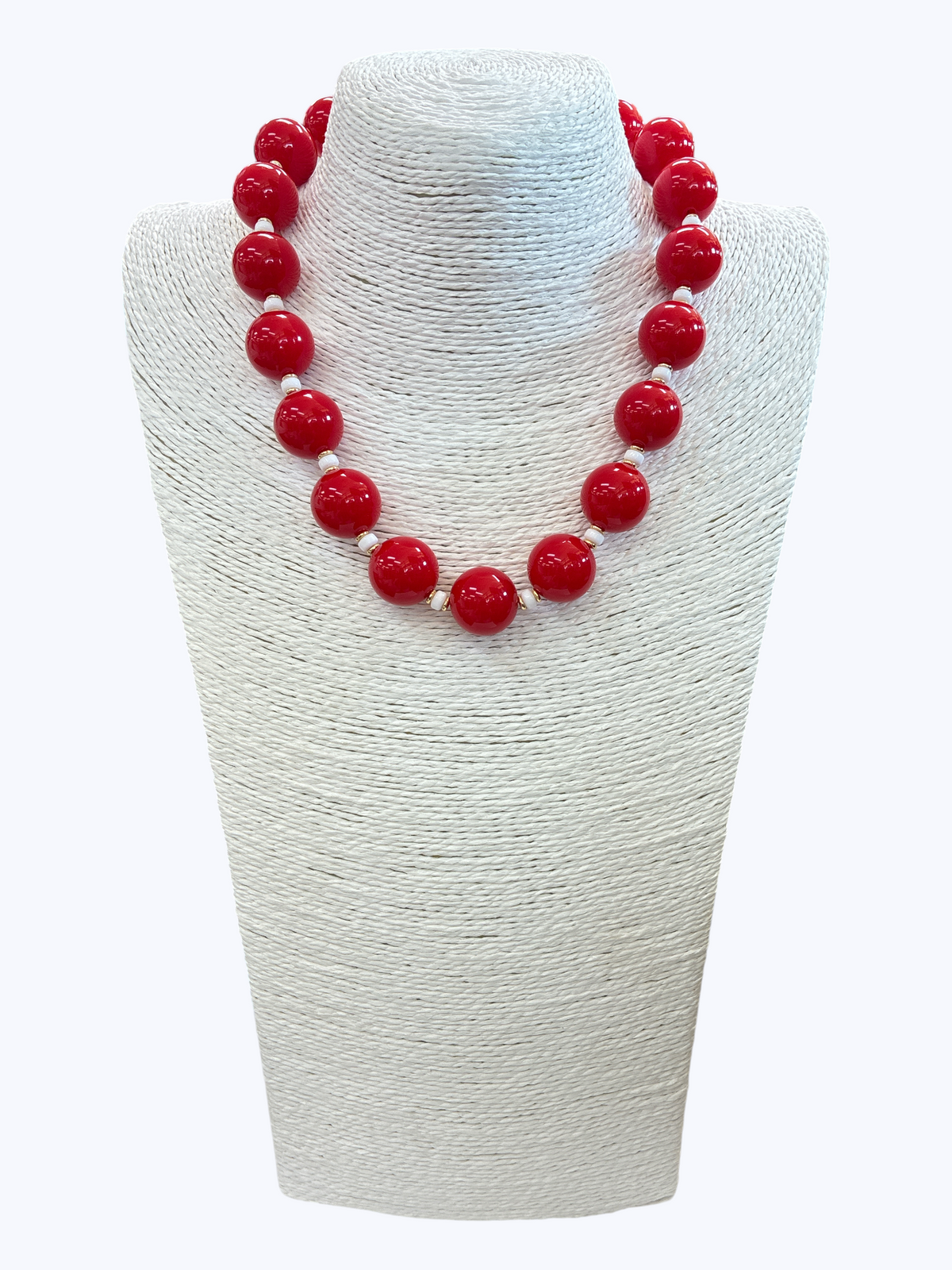 Chunky Acrylic Bead Necklace - N5348