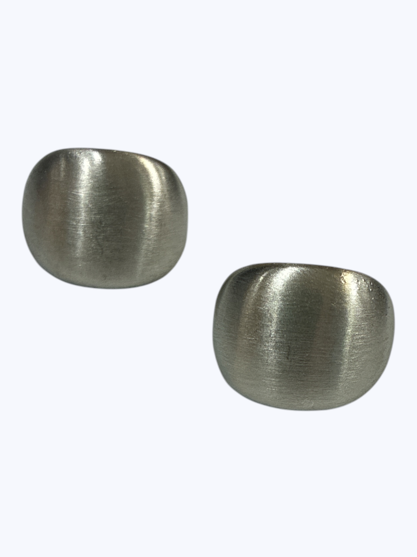 Matte Square Clip-On Earrings - E2591