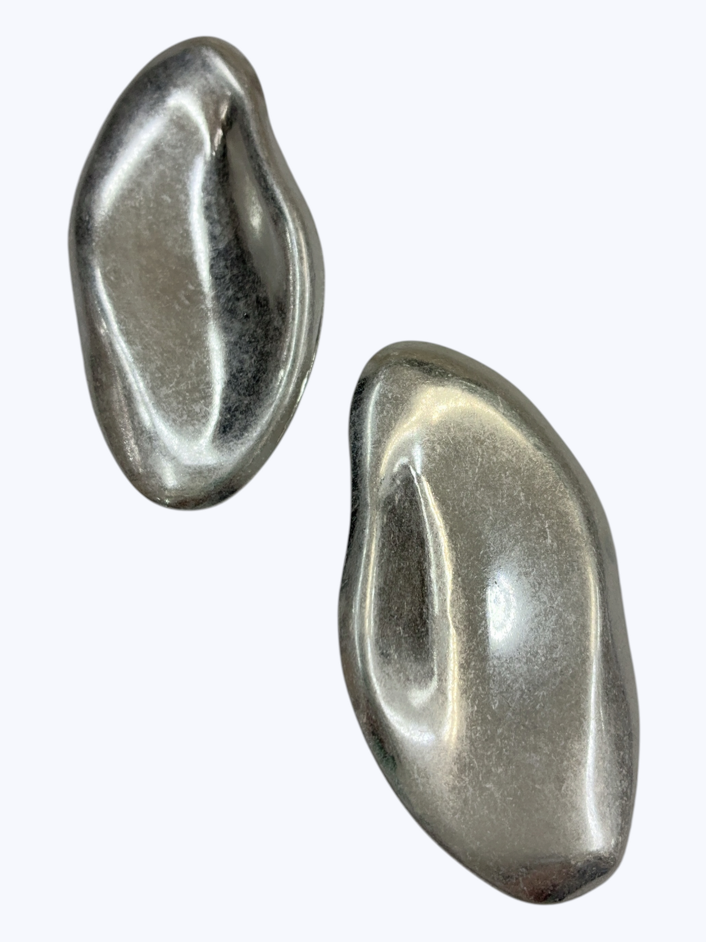 Organic Oval Stud Earrings - E2599