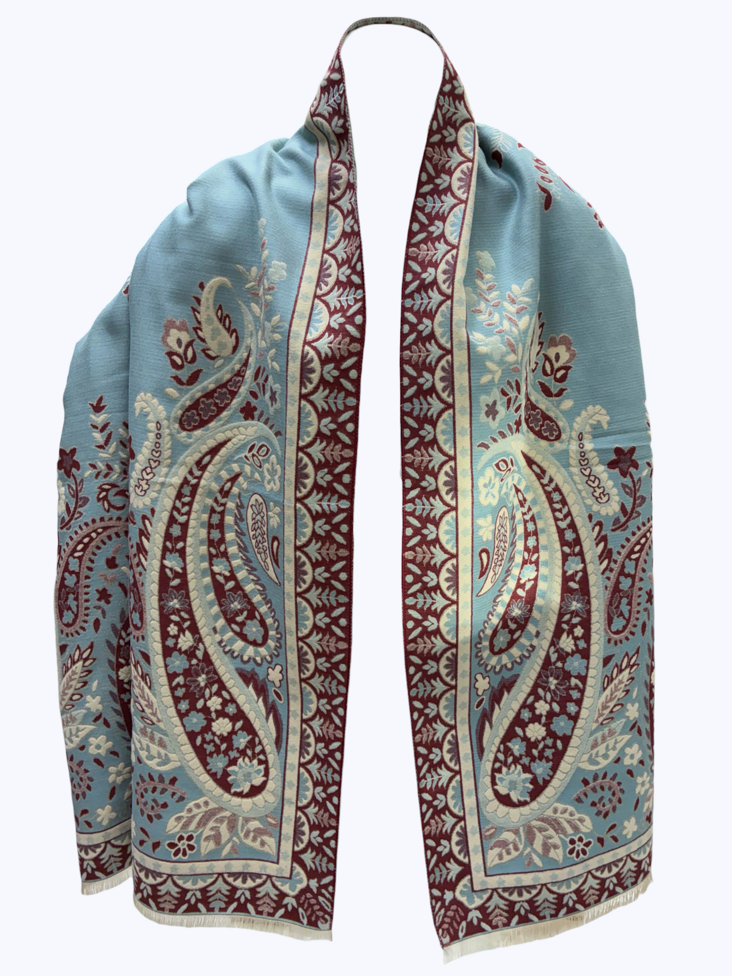 Floral Paisley Wrap Scarf | SS0009