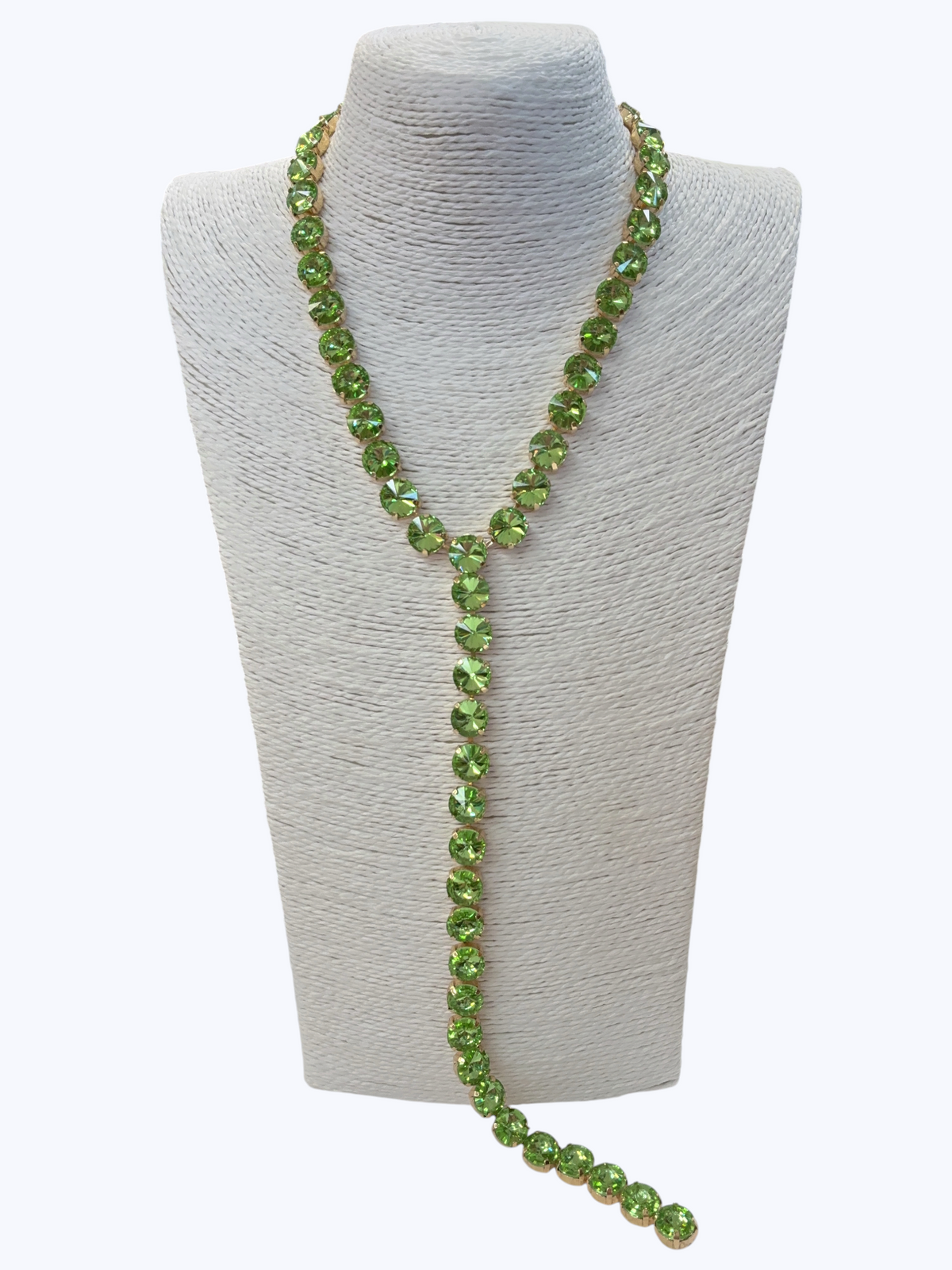 Crystal Y Lariat Necklace | N5387